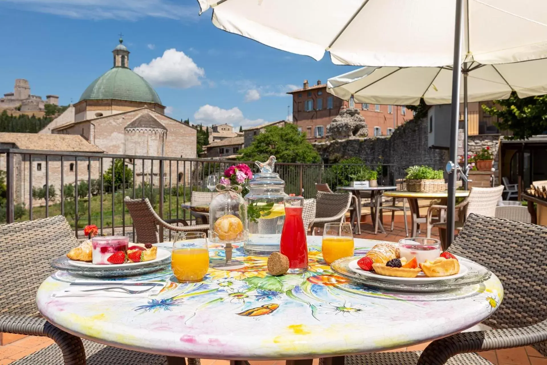 Balcony/Terrace in Hotel Ideale