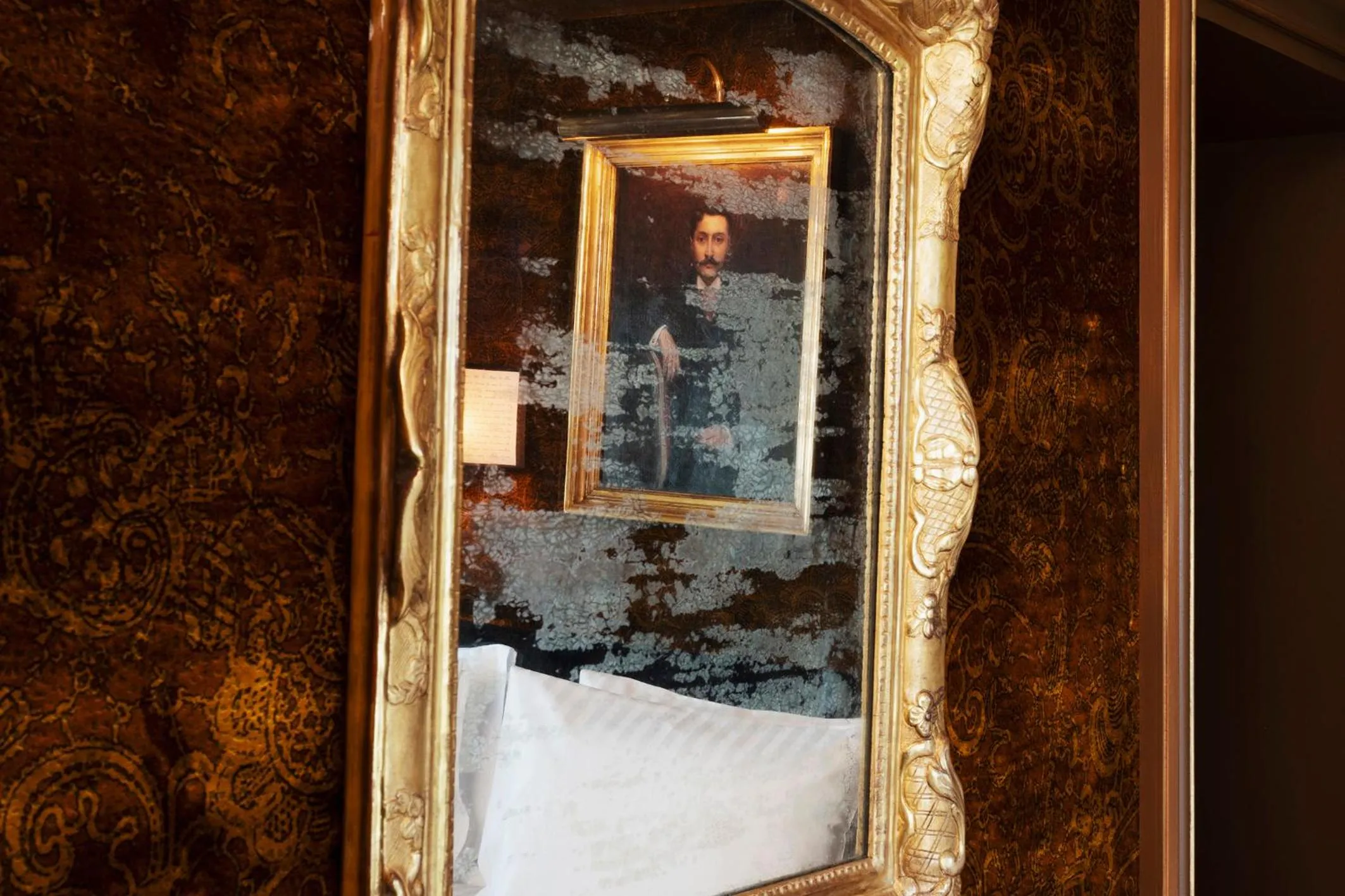 Decorative detail in Maison Proust, Hotel & Spa La Mer