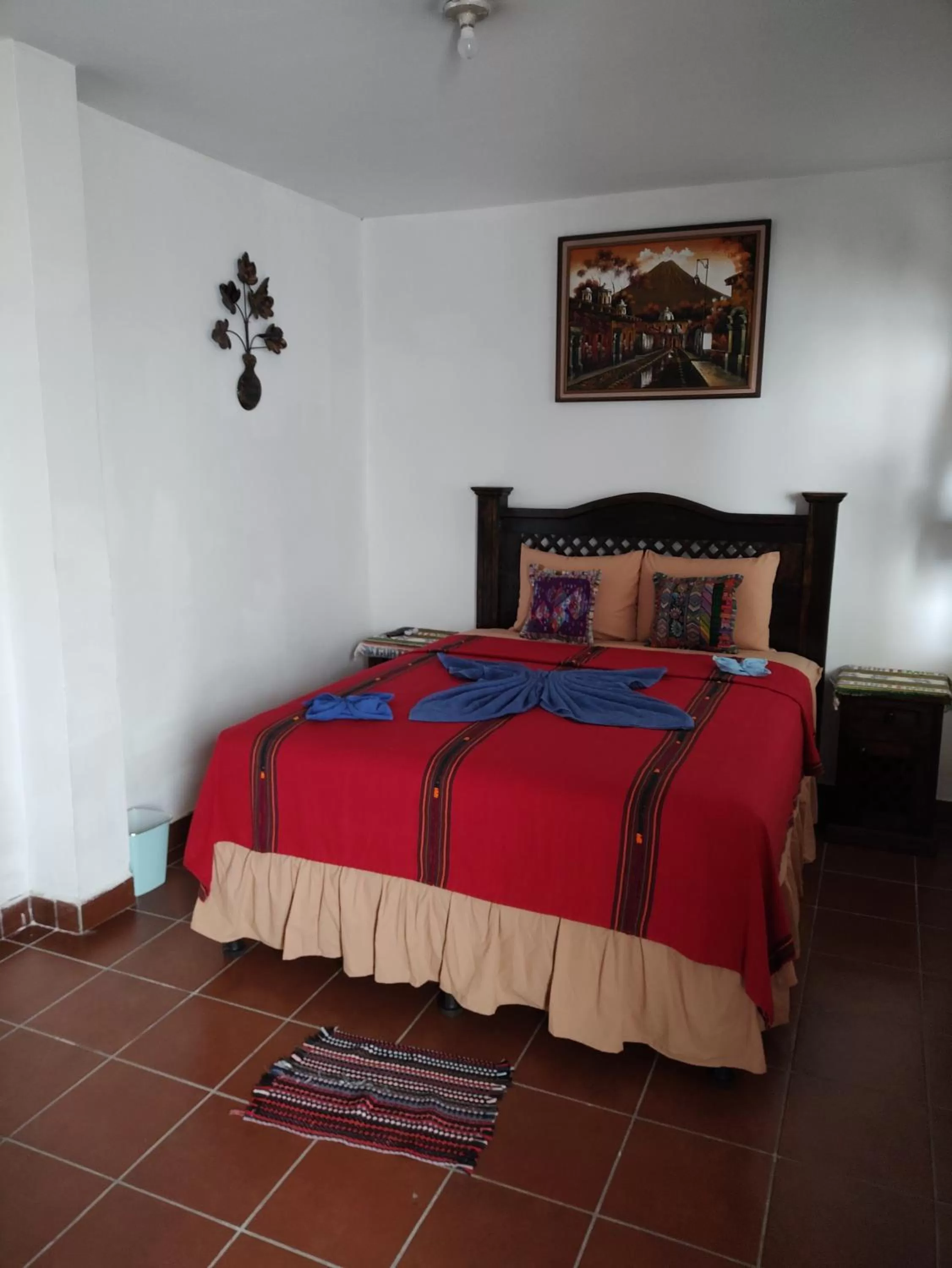 Bed in Francisco's rest house hotel