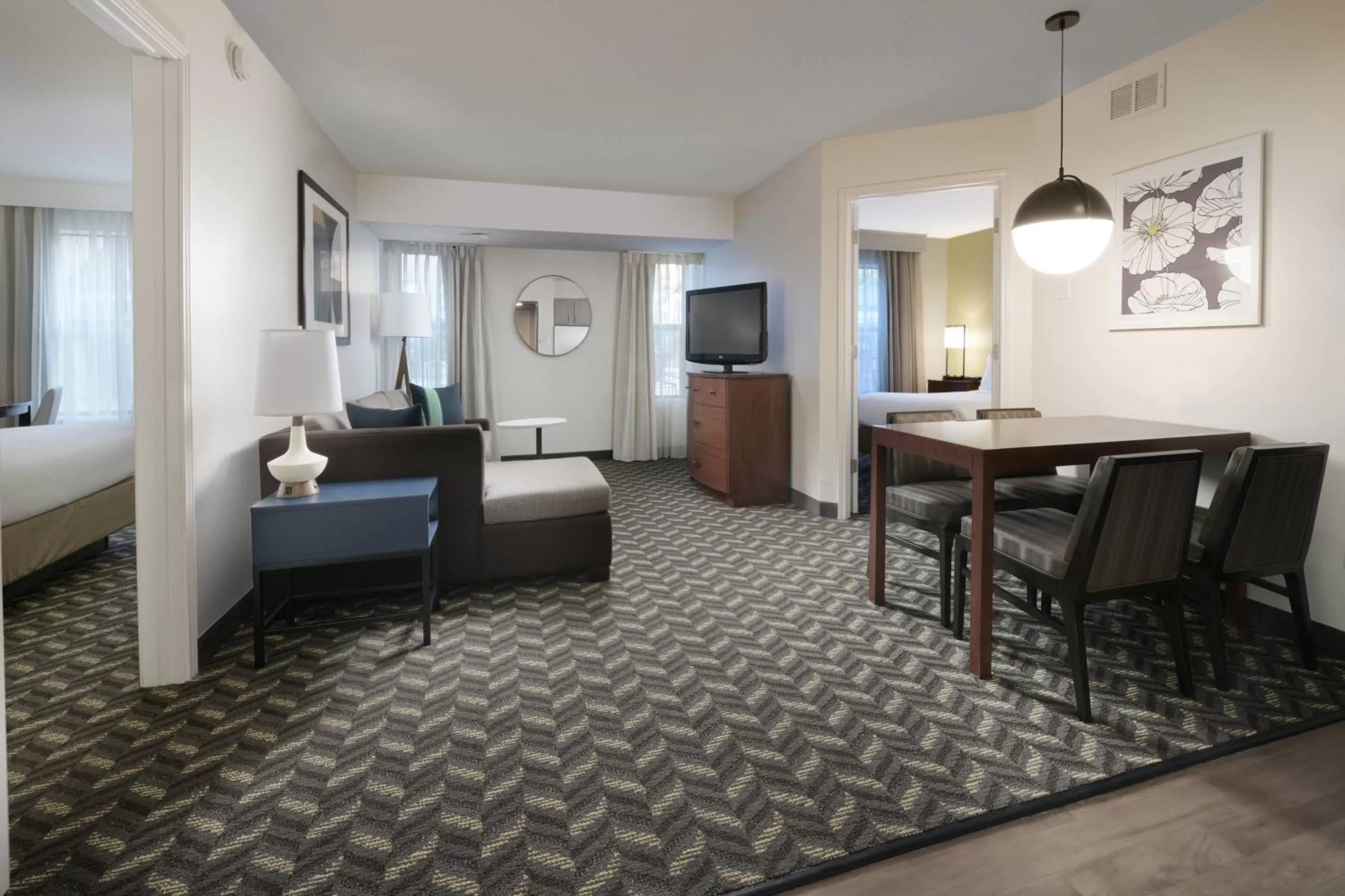 Two-Bedroom Suite in Residence Inn Dallas Addison/Quorum Drive