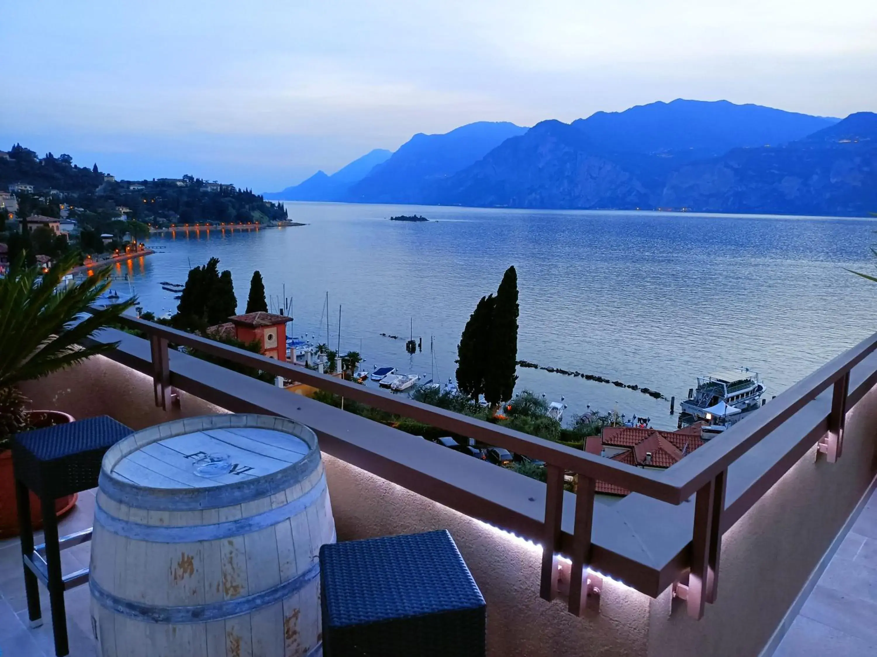 Balcony/Terrace, Sea View in Hotel Antonella