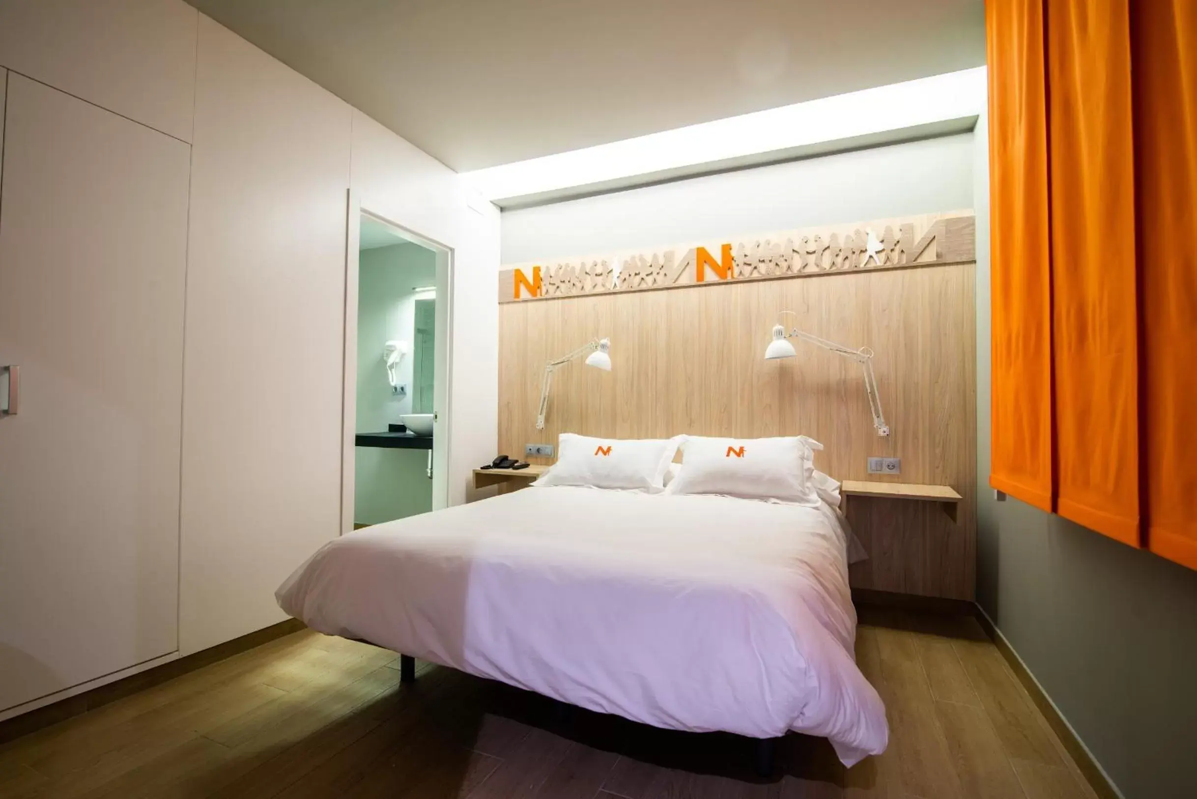 Bed in Hotel Nomada