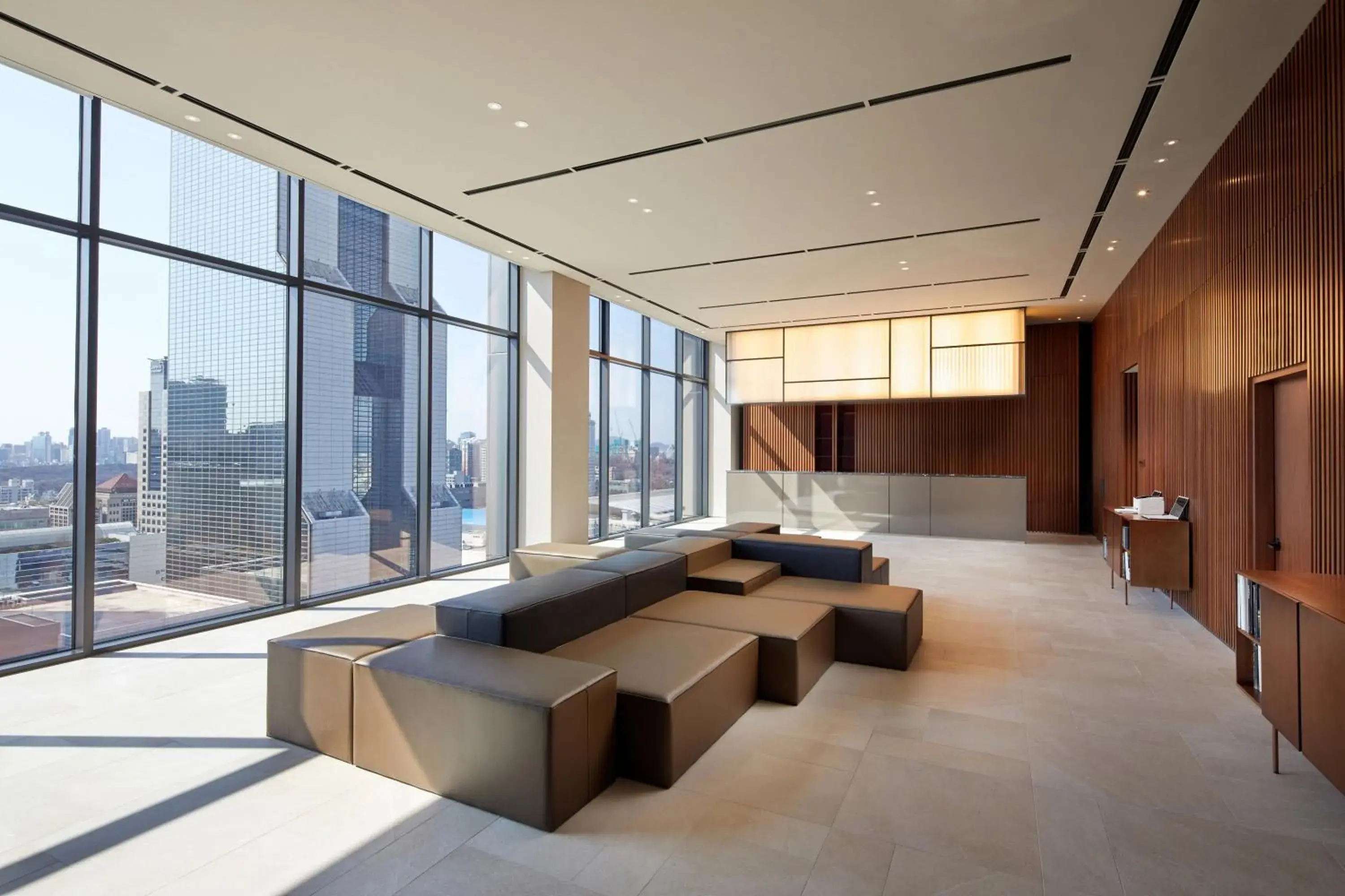 Lobby or reception in Shilla Stay Samsung