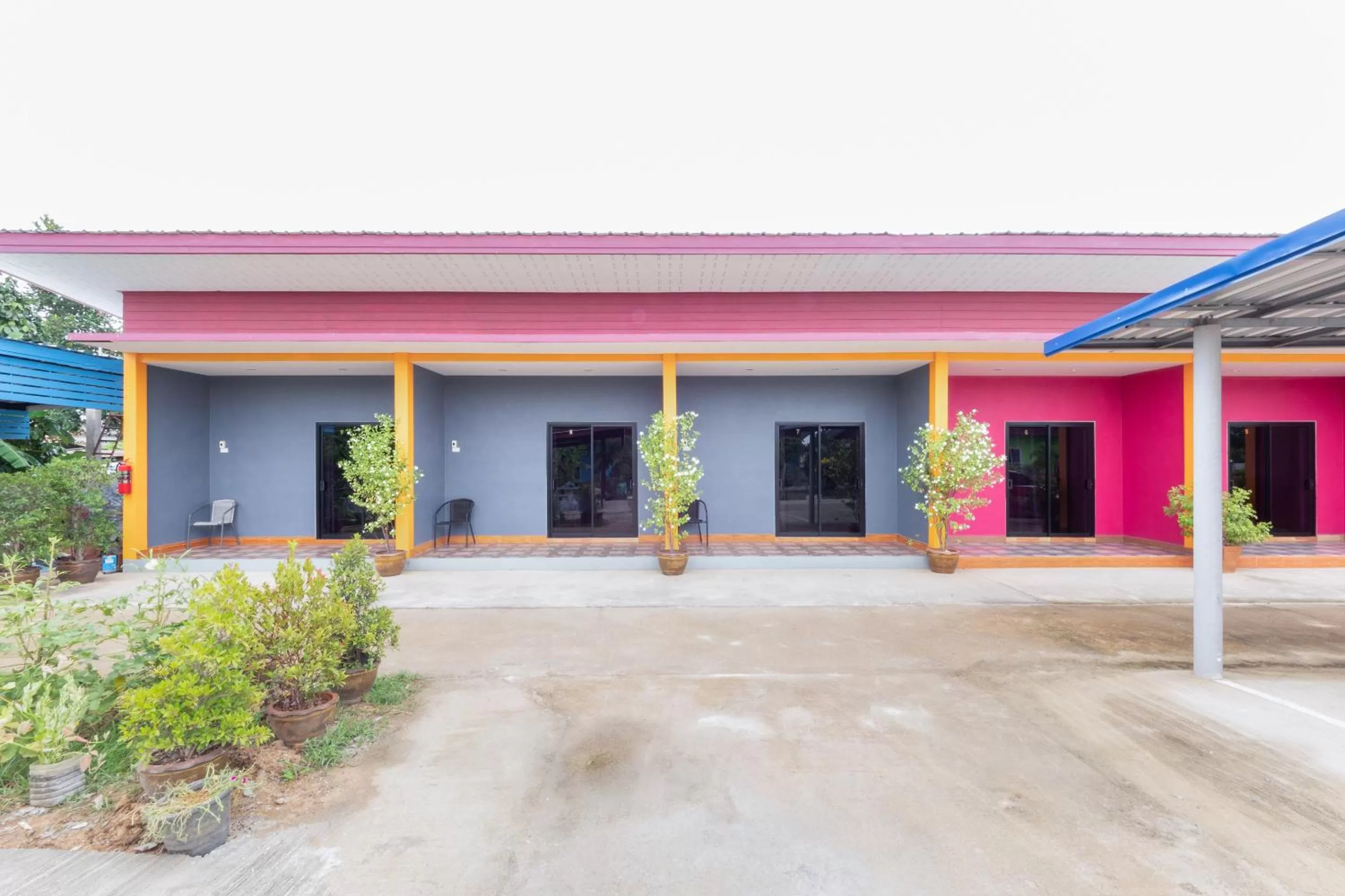 Facade/entrance, Property Building in OYO 1044 Vassana Resort