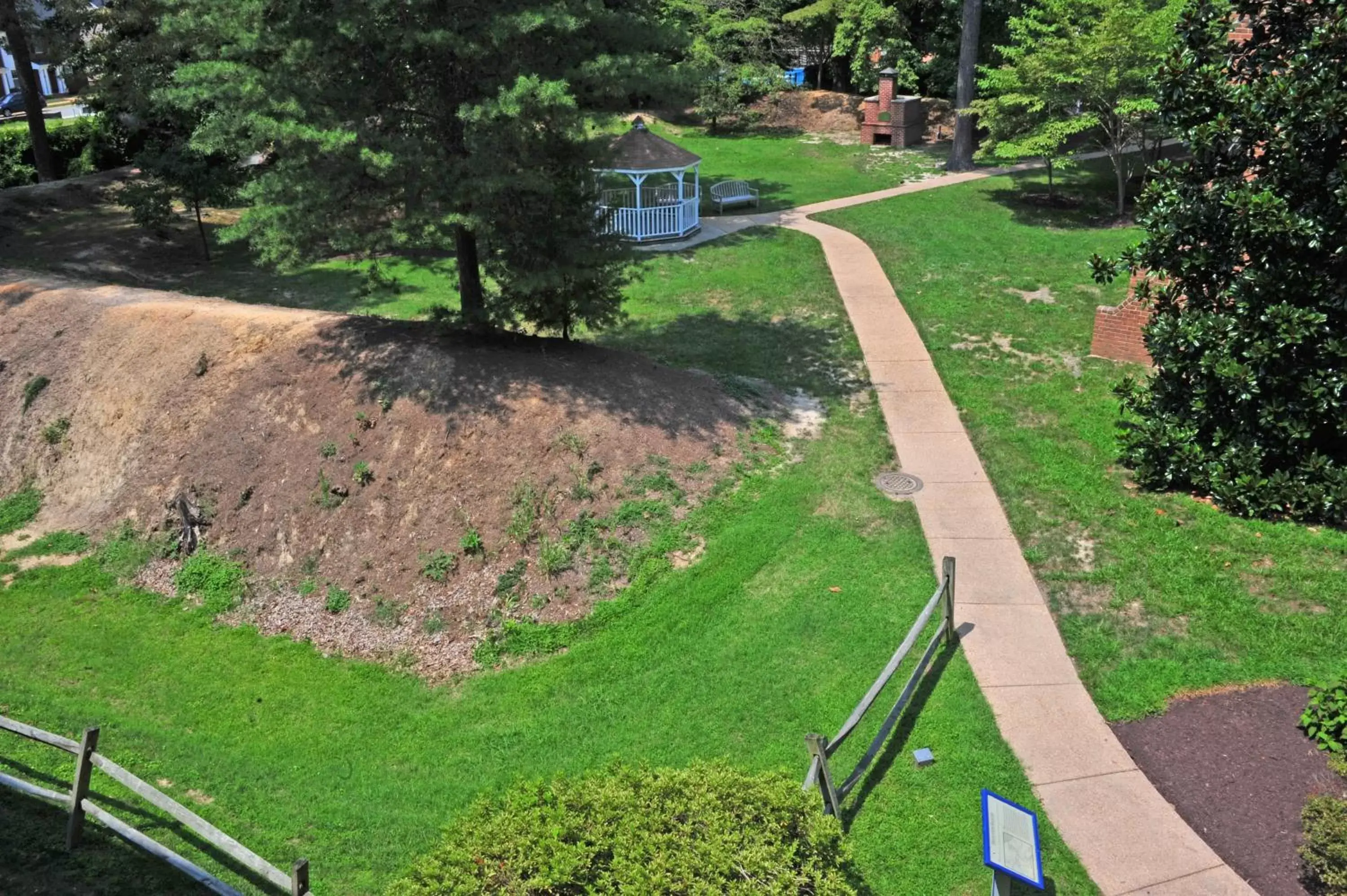 Bird's eye view, Garden in Fort Magruder Historic Williamsburg, Trademark by Wyndham