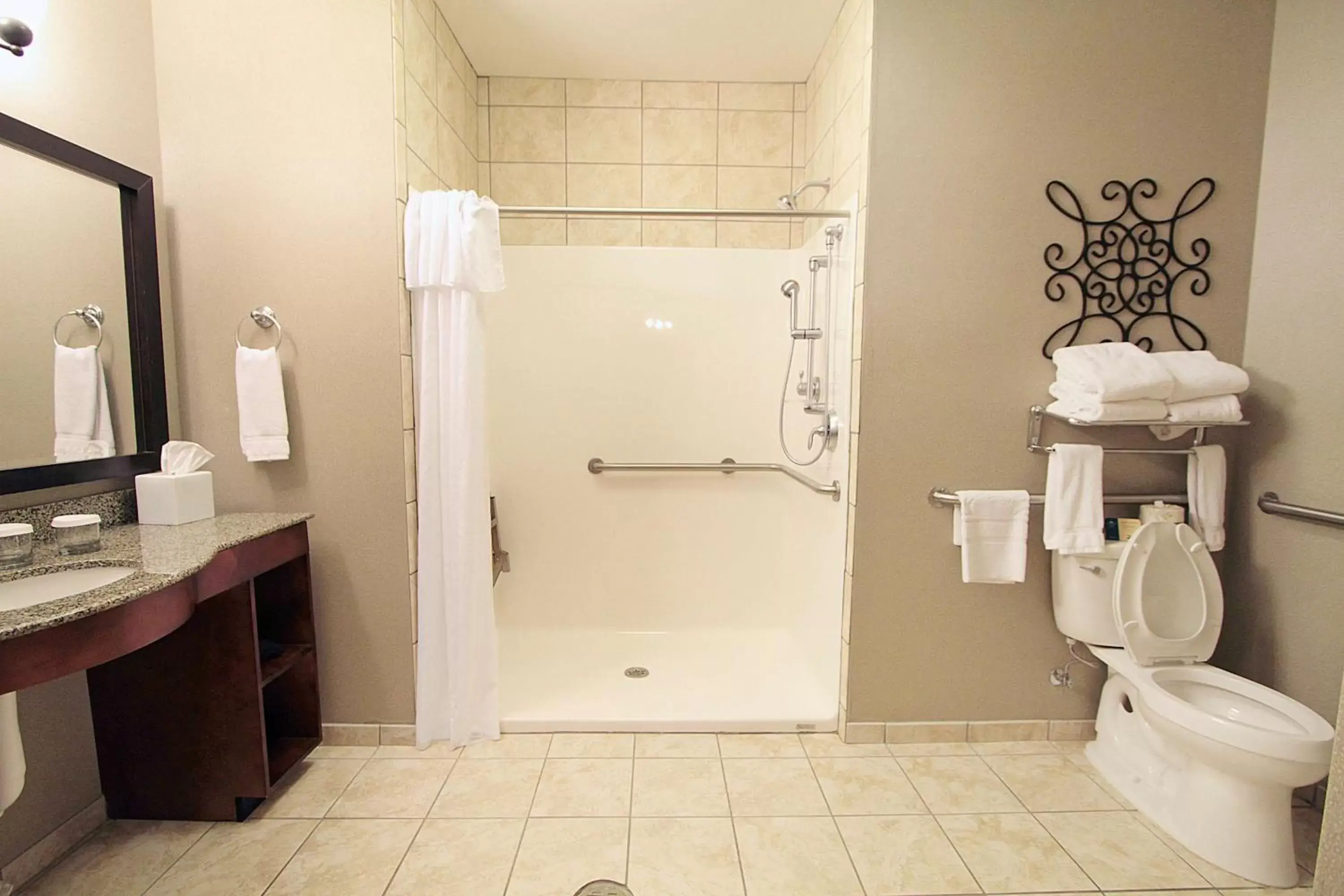 Bathroom in Homewood Suites by Hilton Bloomington