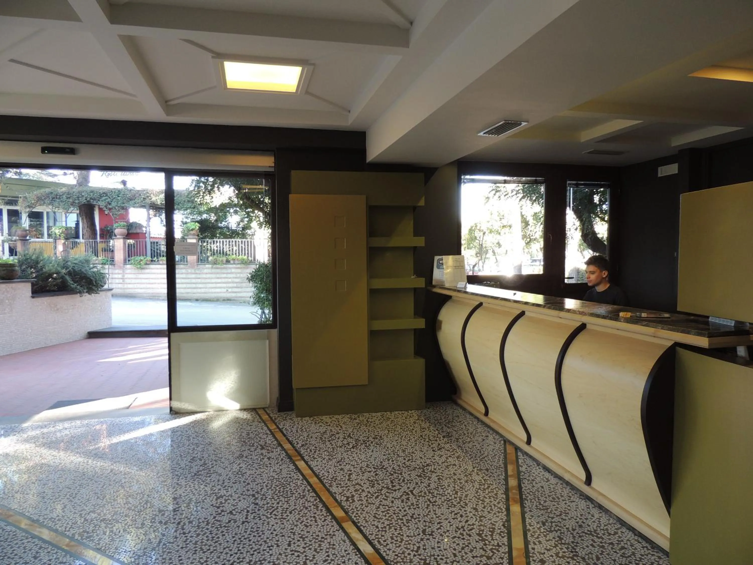 Lobby or reception in Hotel Zeus