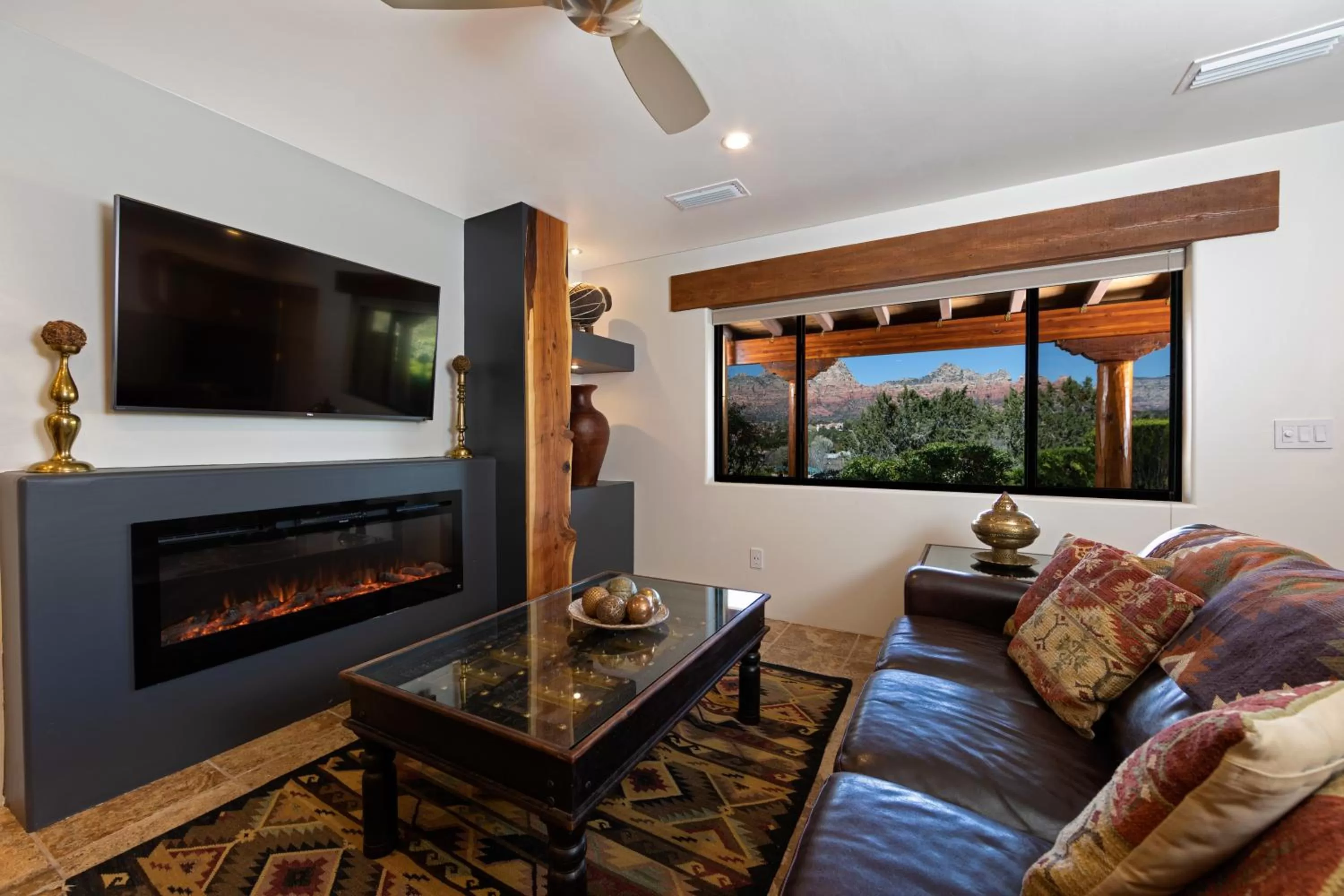 Living room in A Sunset Chateau