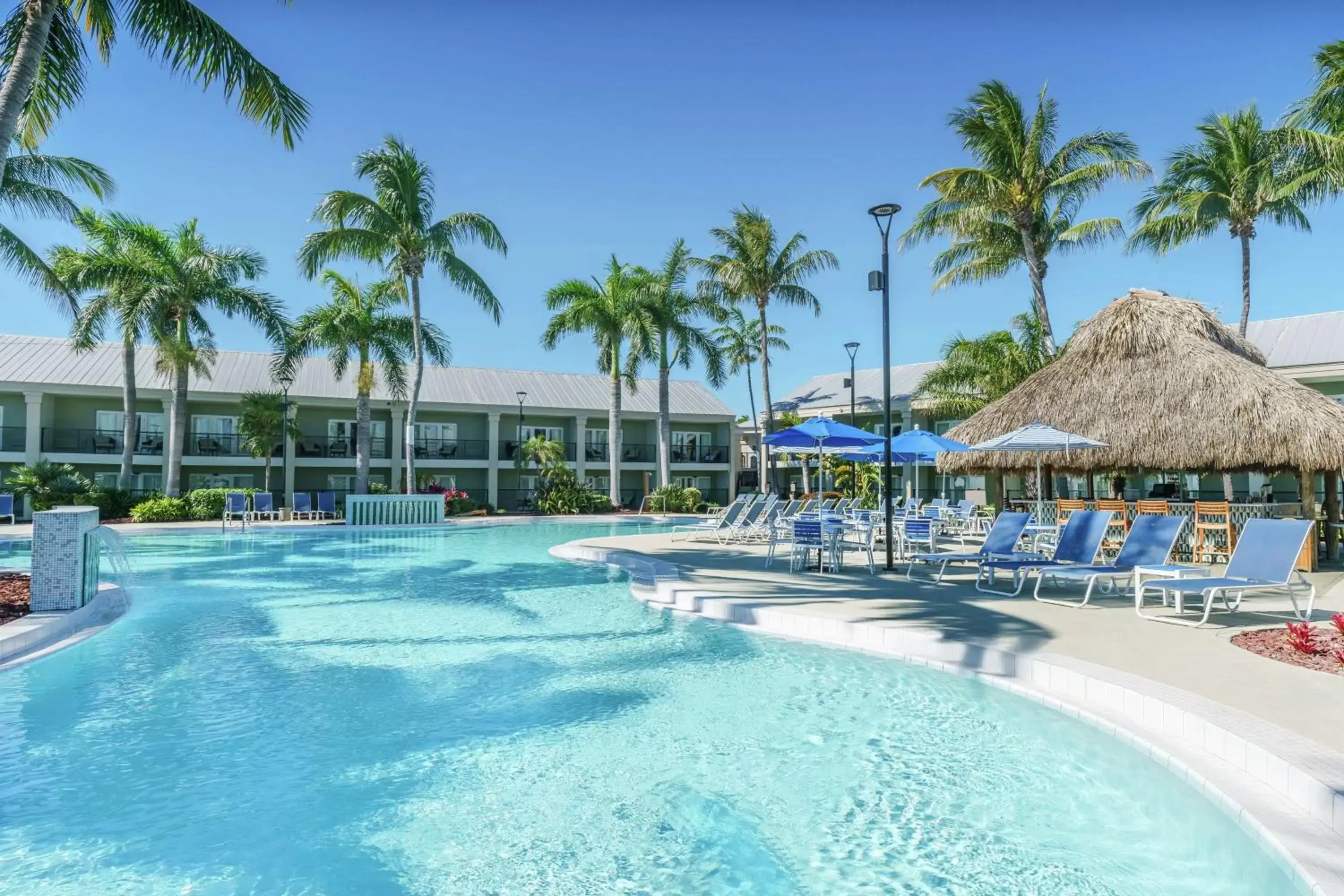 Pool view, Swimming Pool in Hampton Inn Key West FL