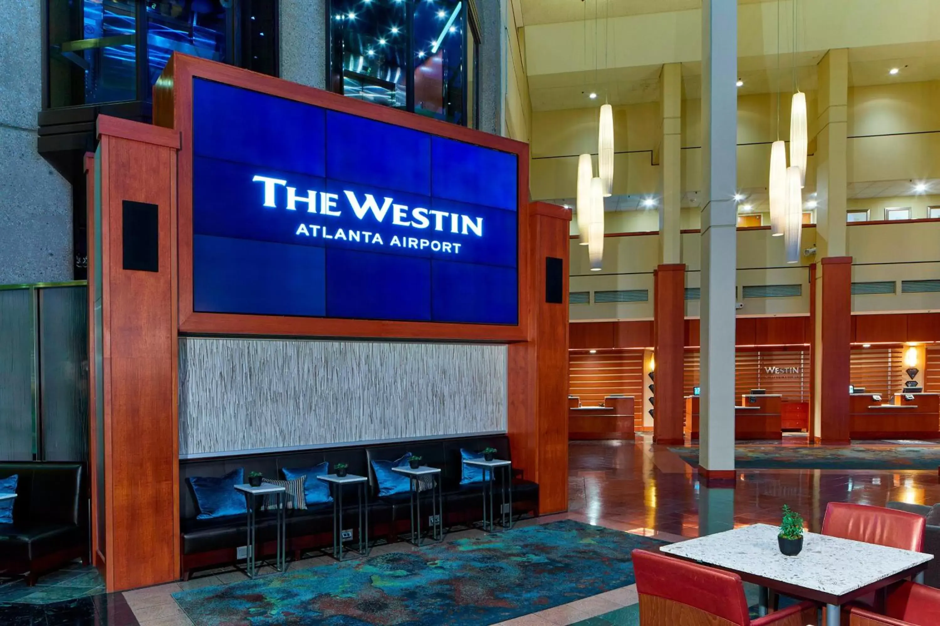 Lobby or reception in The Westin Atlanta Airport