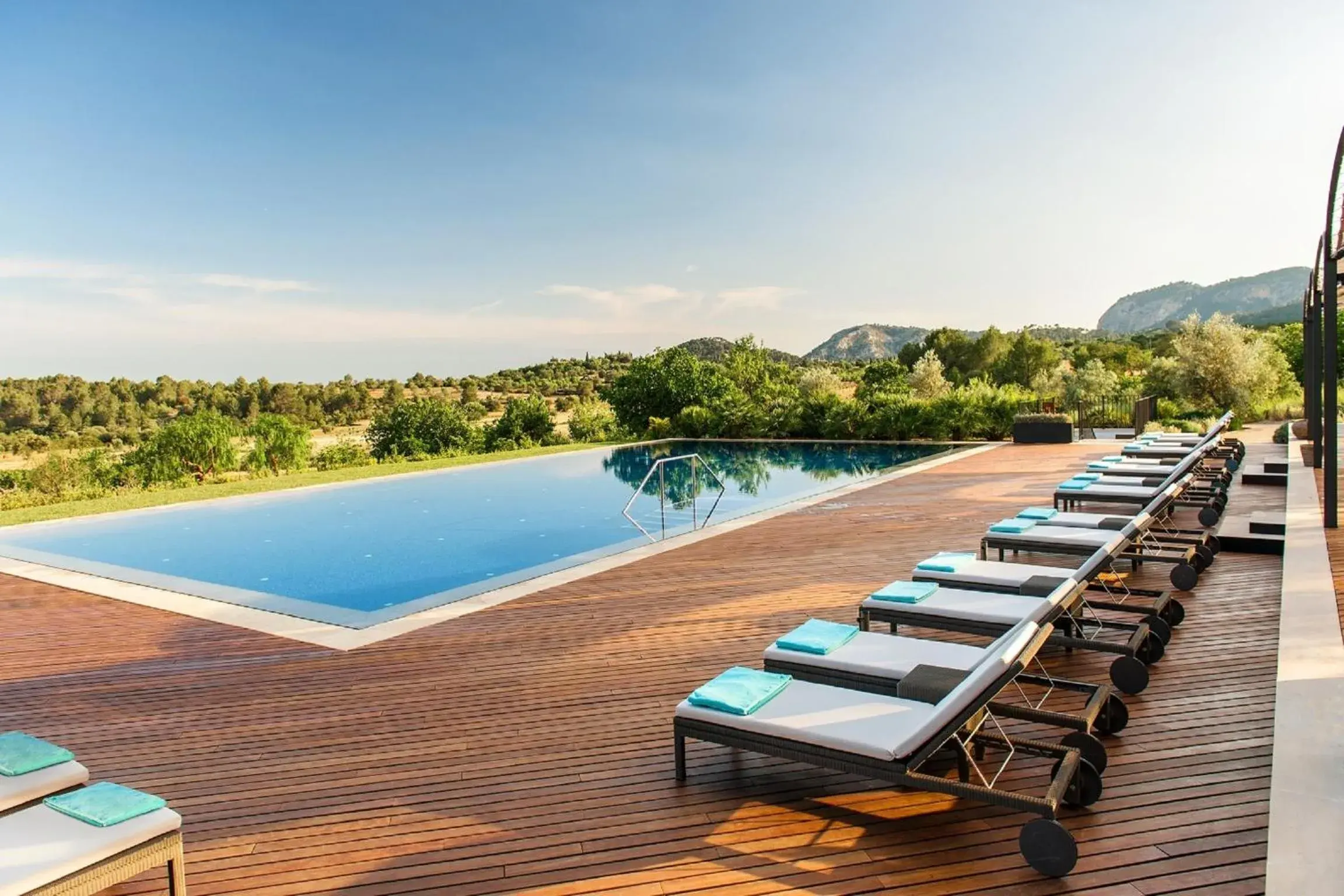 Pool view, Swimming Pool in Castell Son Claret - The Leading Hotels of the World