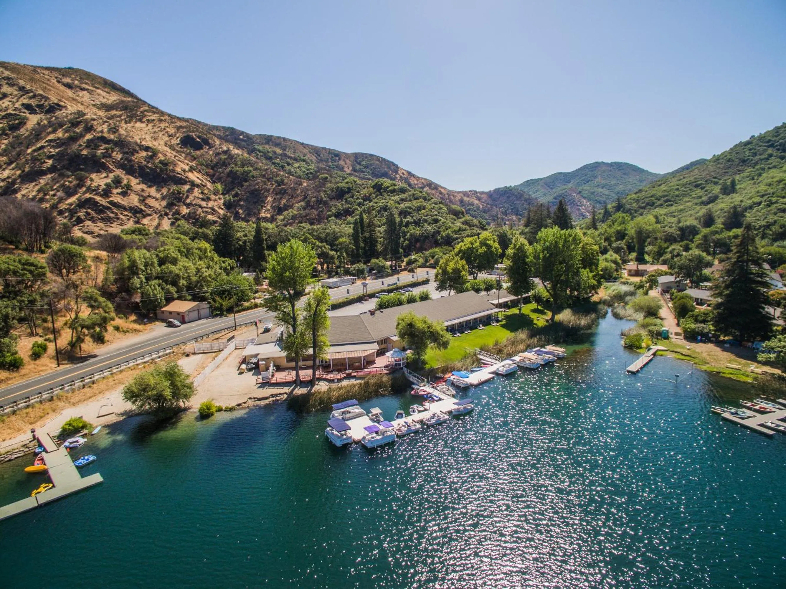 Bird's eye view in The Lodge at Blue Lakes