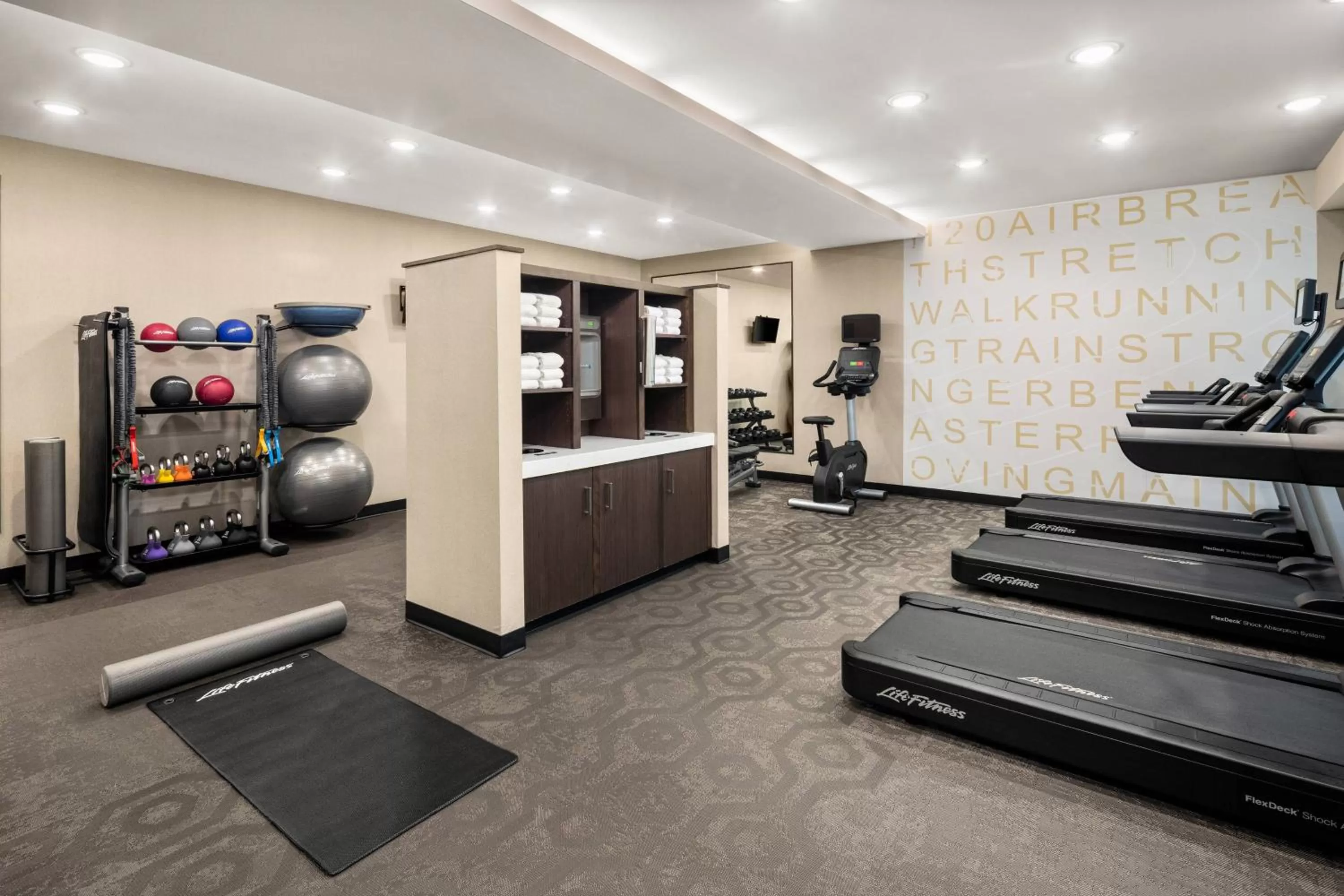 Fitness centre/facilities in Residence Inn by Marriott East Peoria