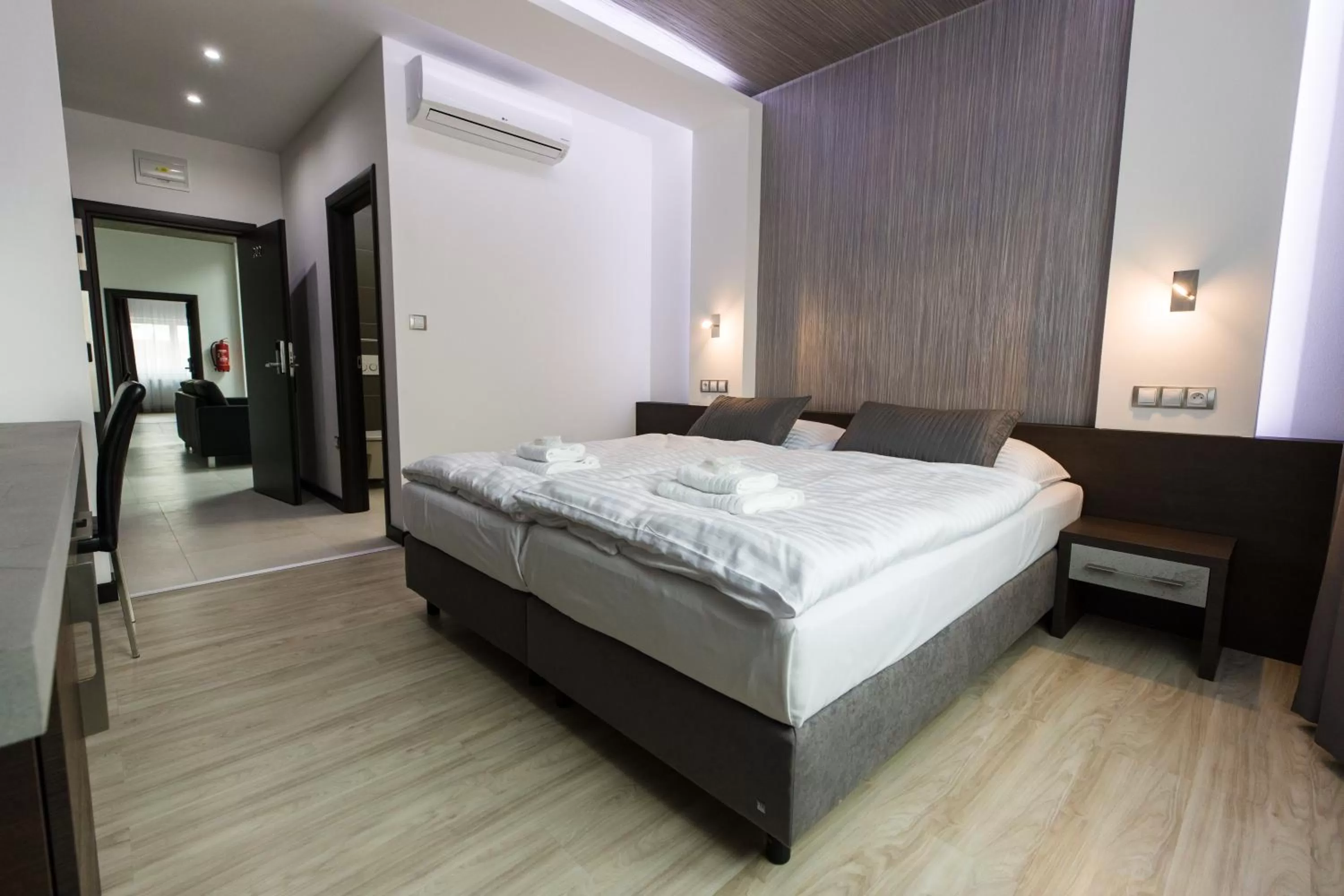 Bed in Hotel U Kostela