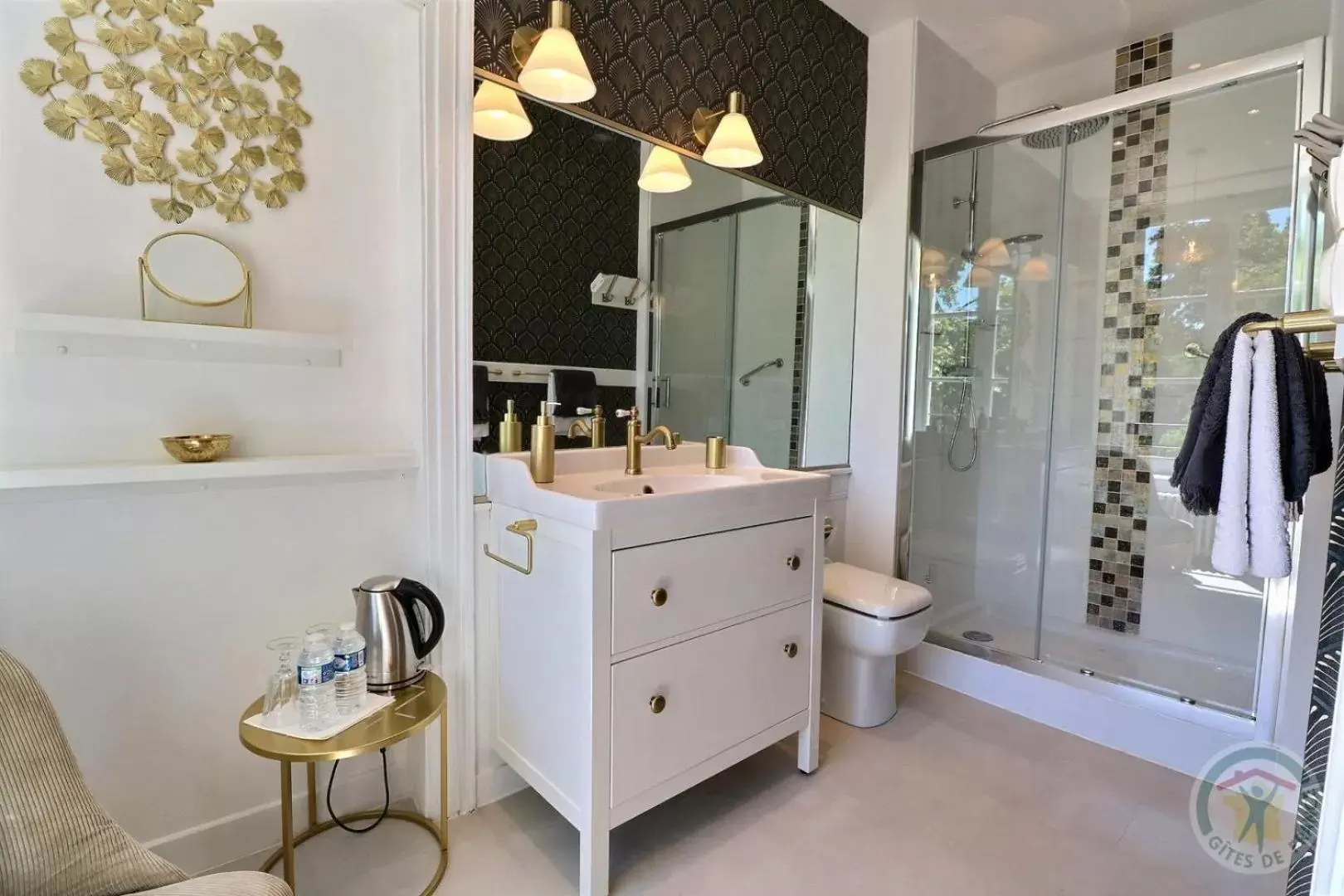 Bathroom in Château du Golf de la Freslonnière