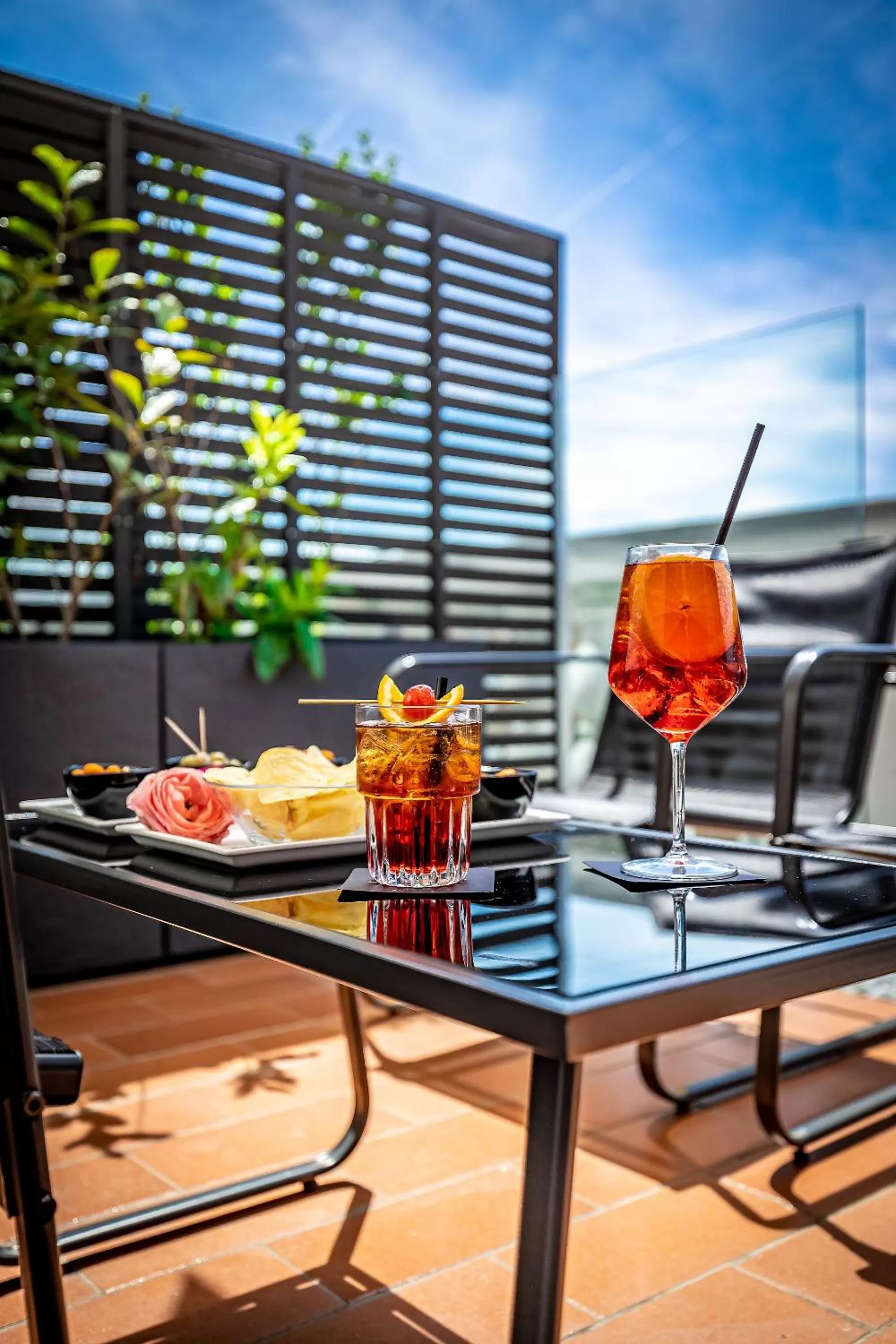 Balcony/Terrace in Palazzo Alfieri - Place of Charme