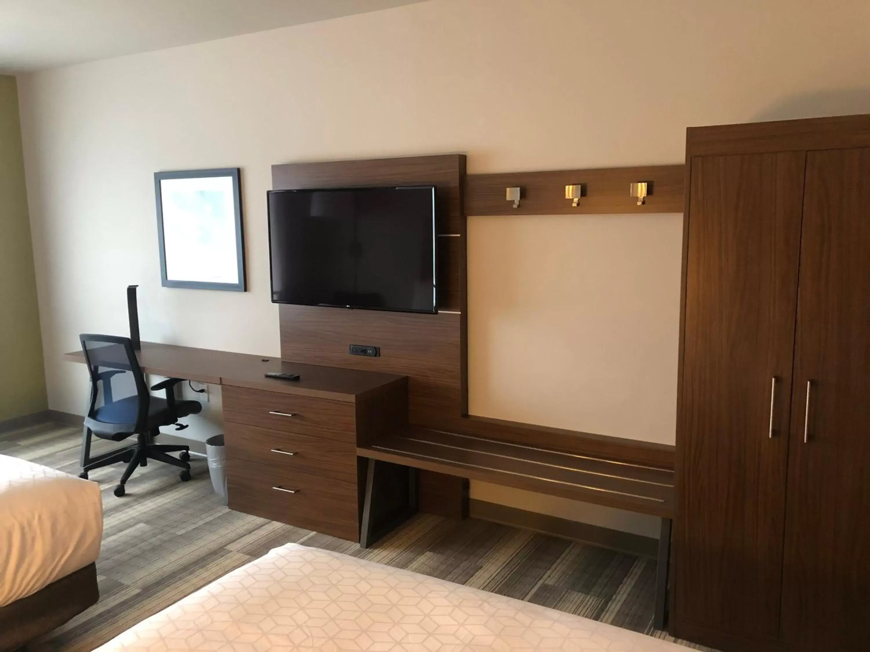 TV and multimedia, TV/Entertainment Center in Holiday Inn Express & Suites - Madison West - Middleton, an IHG Hotel