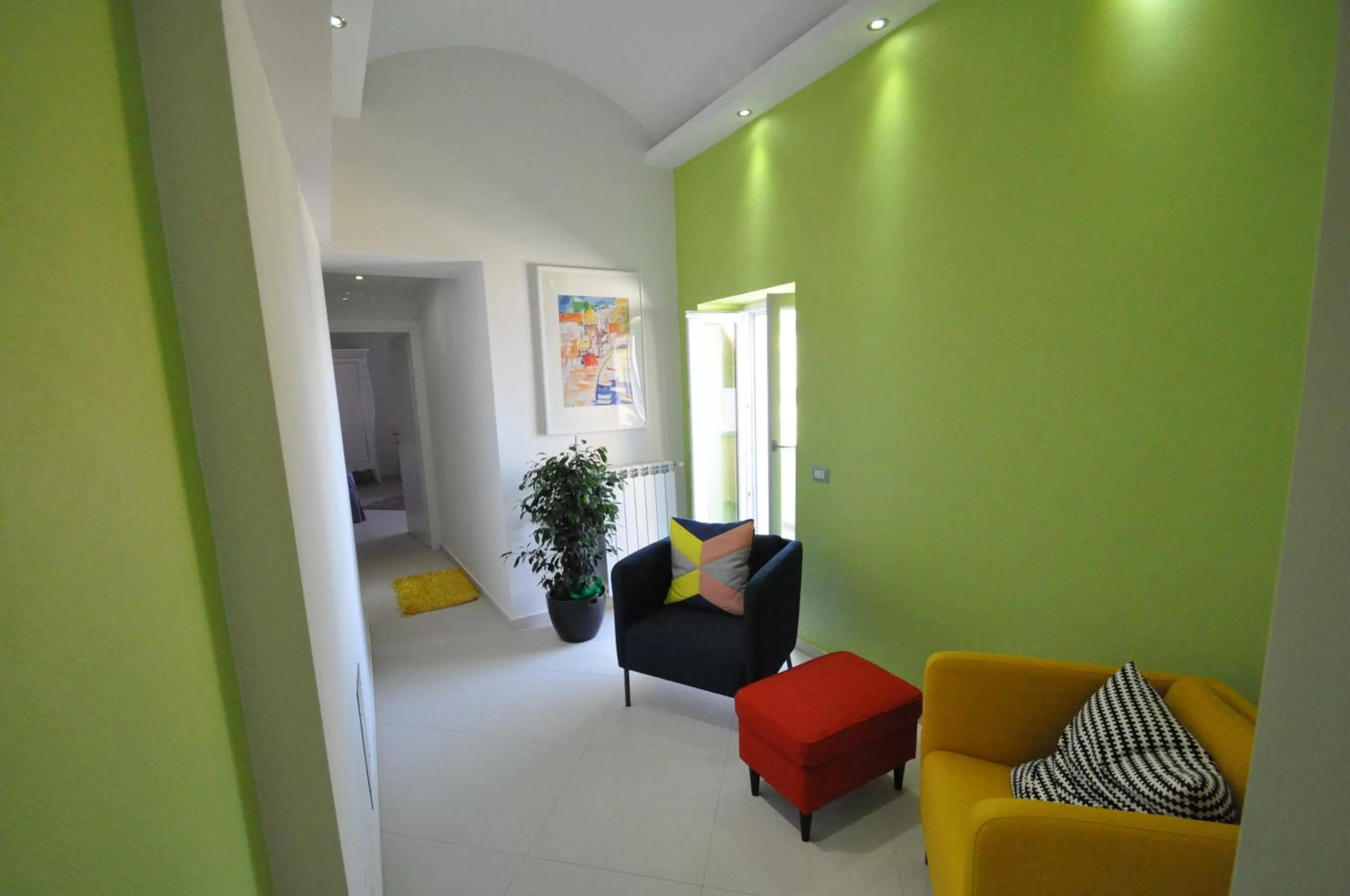 Living room in Terra Murata Boutique b&b