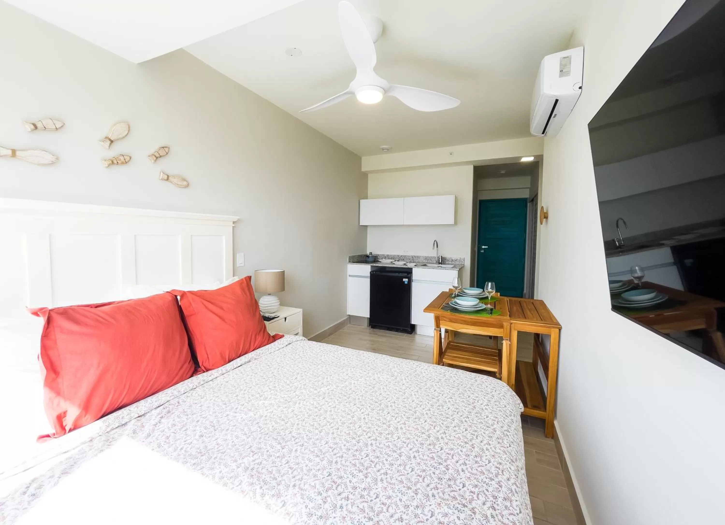 Bed in Playa Caracol Residences