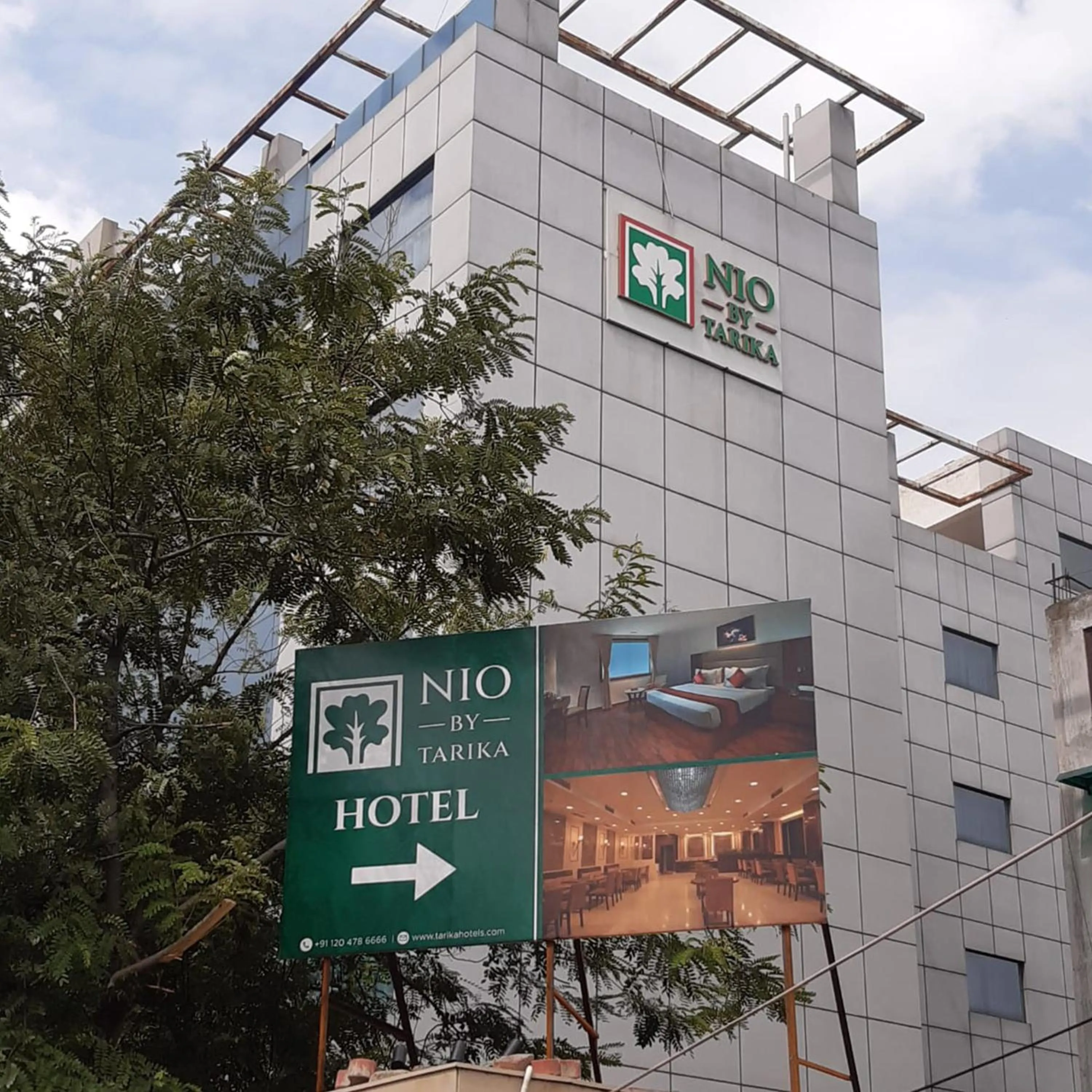 Facade/entrance, Property Building in Nio By Tarika, Sector-1, Noida