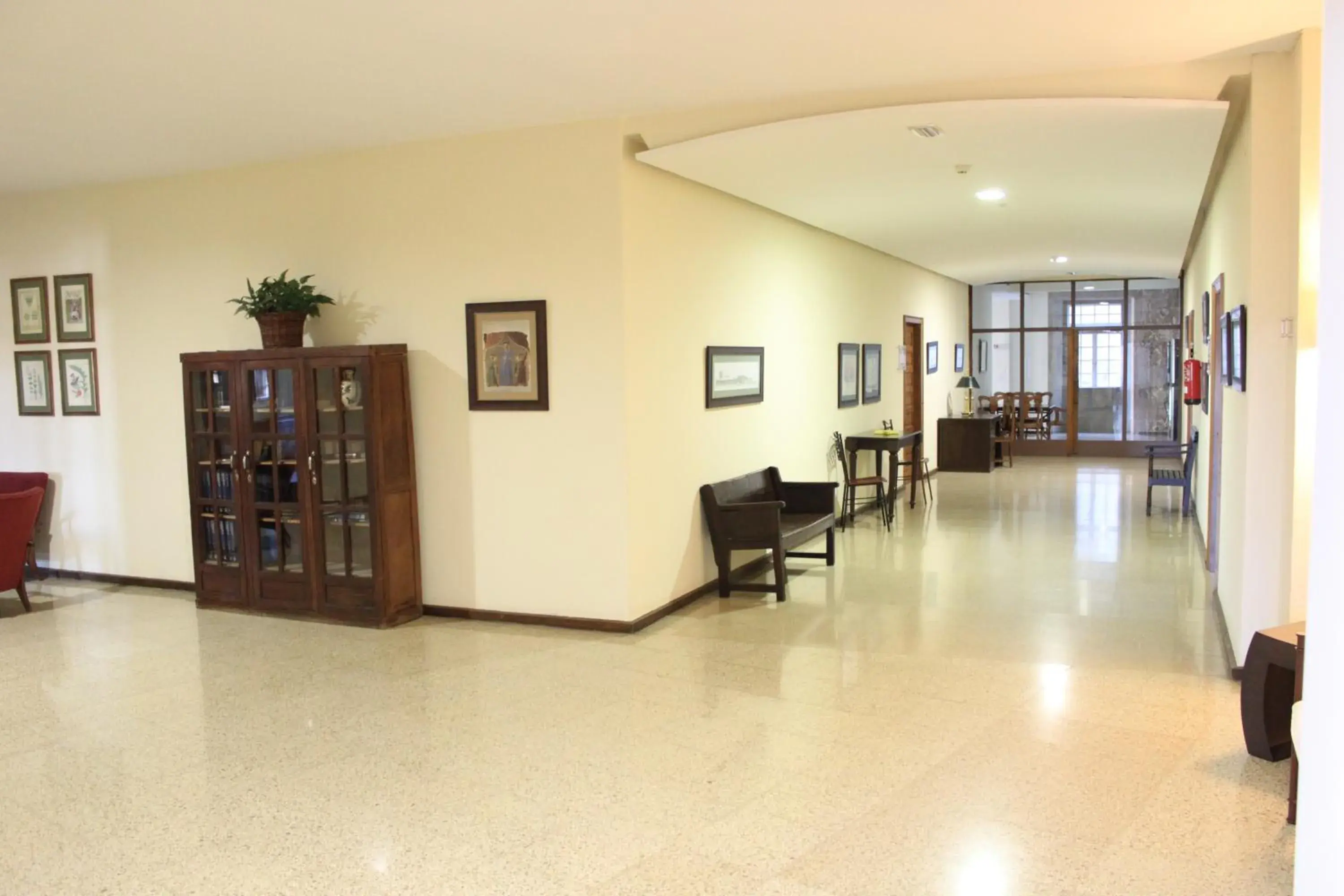 Lobby or reception in Hospedería San Martín Pinario Lobby or reception in Hospedería San Martín Pinario