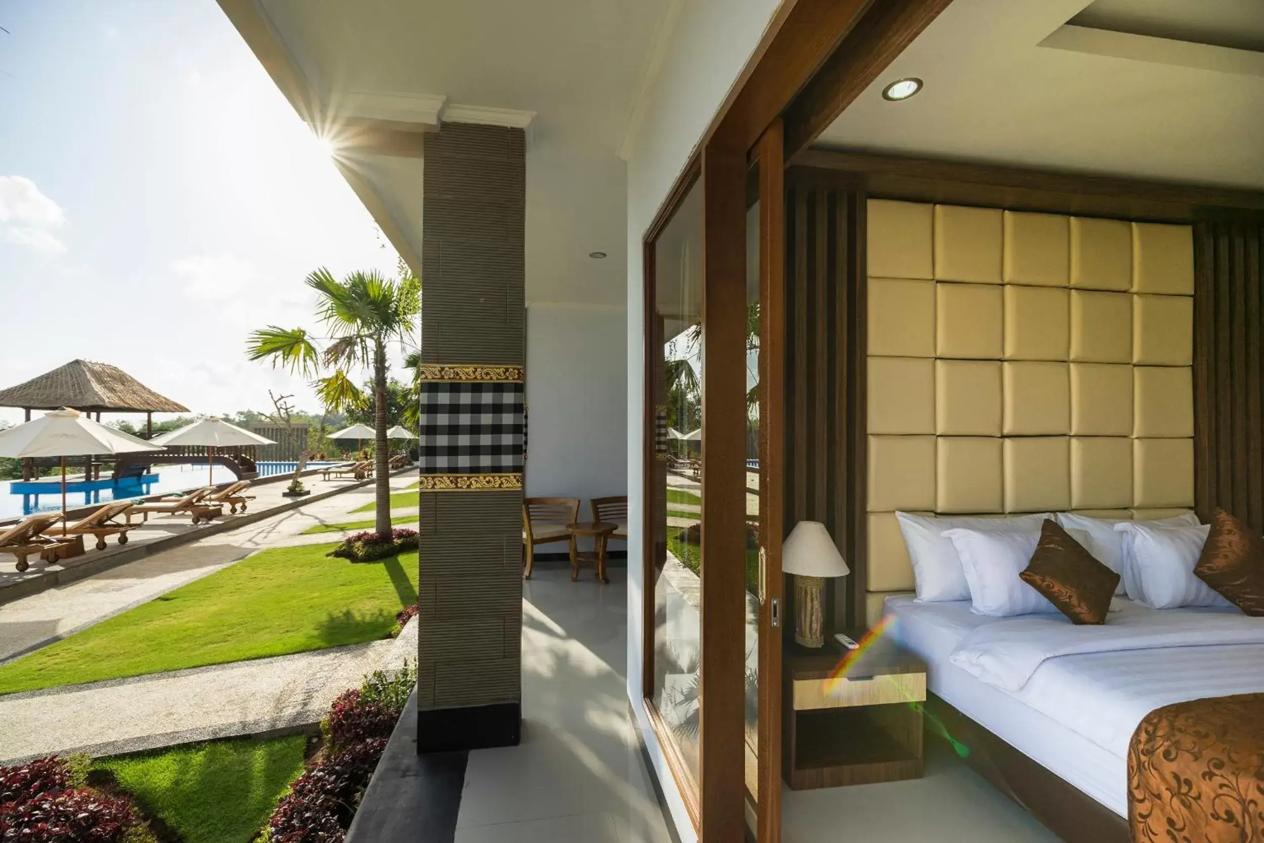 Bed in Semabu Hills Hotel Nusa Penida