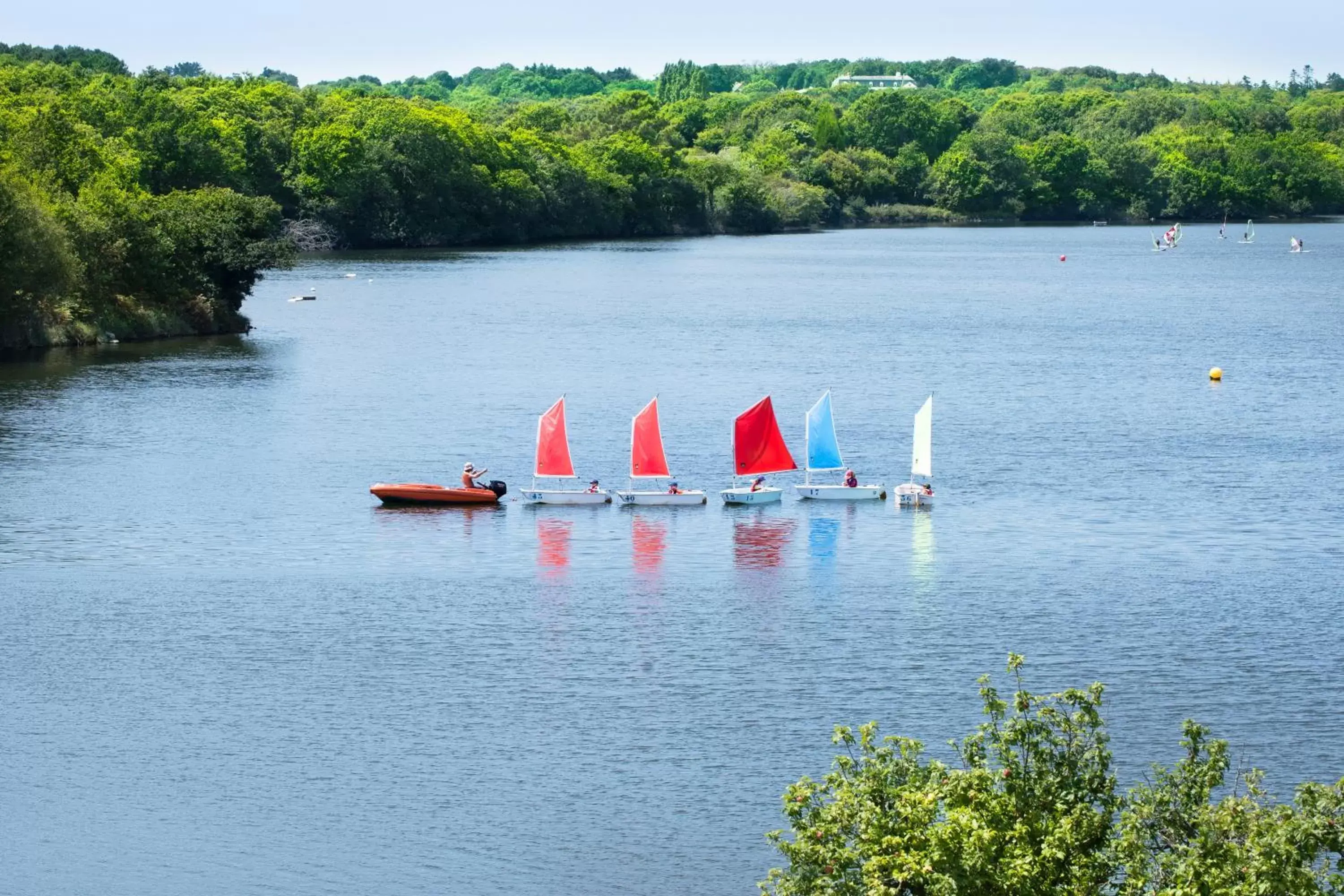 View (from property/room), Windsurfing in Best Western Plus Hotel les Rives du Ter