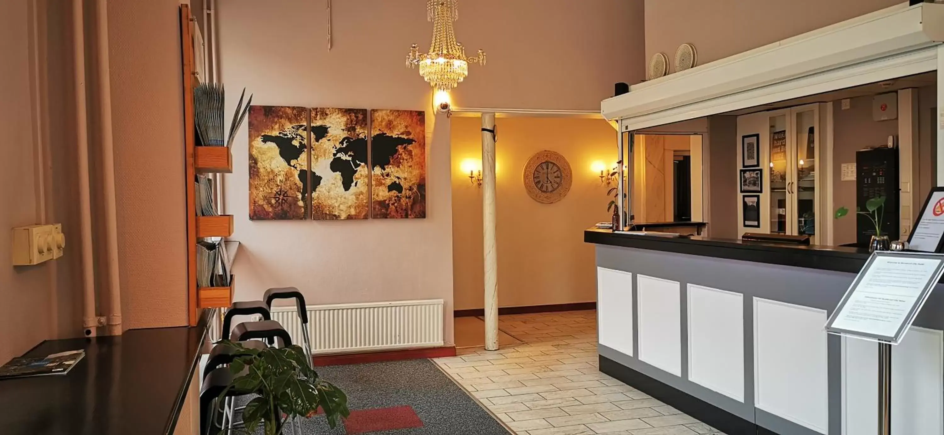 Lobby or reception, Lobby/Reception in Sundsvall City Hotel