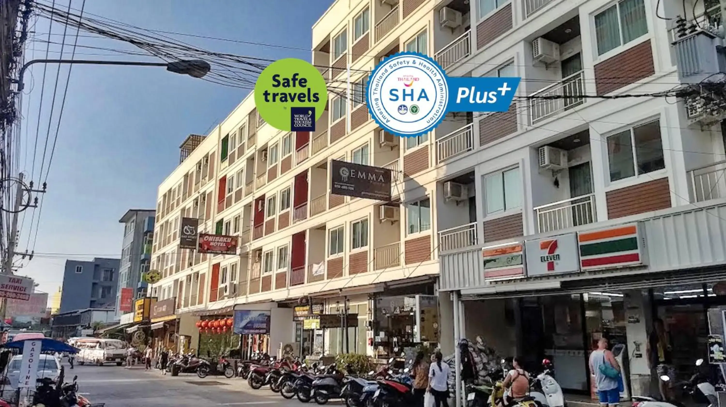 Property building, Neighborhood in TJ Patong Hotel - SHA Plus
