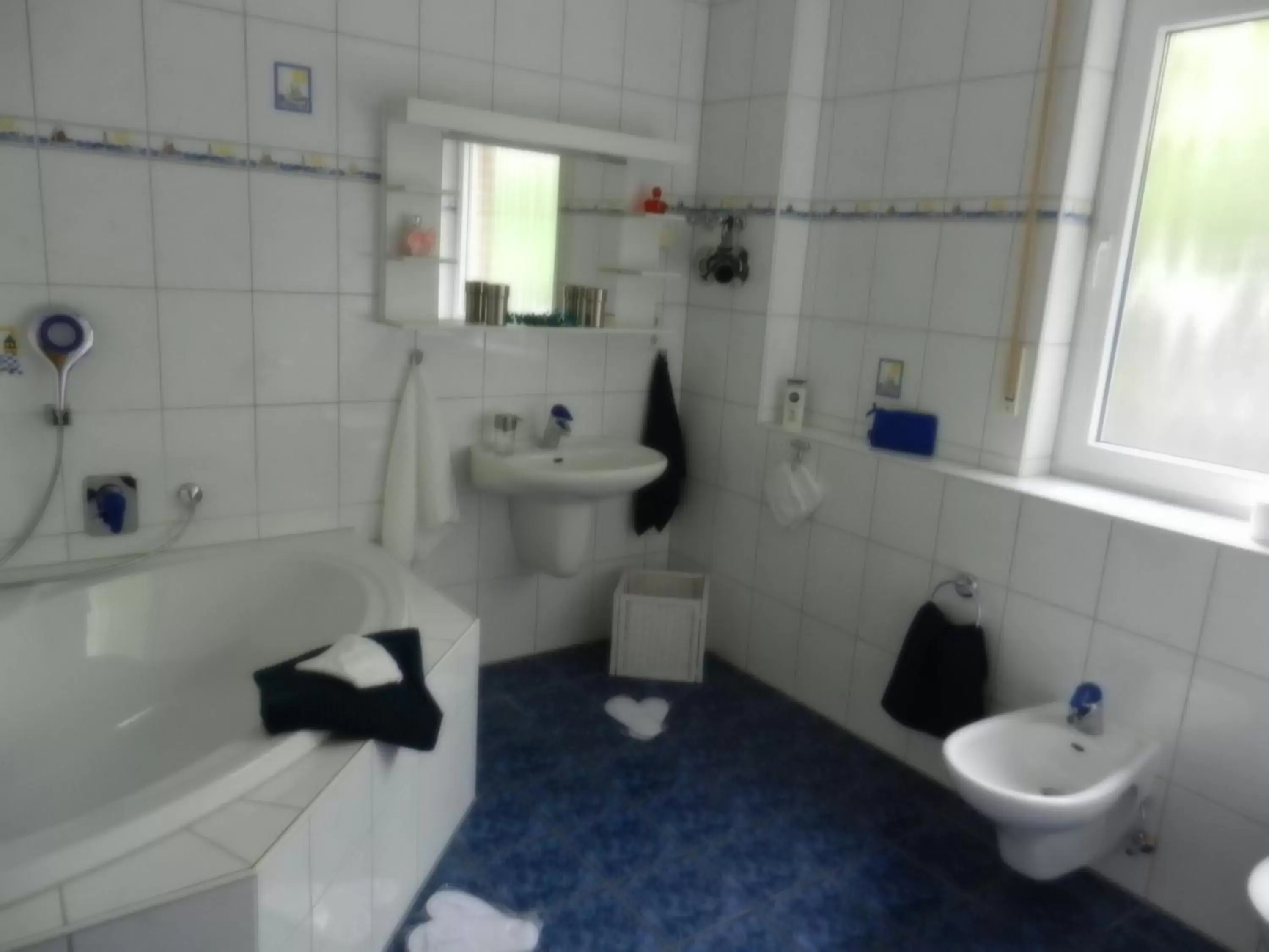 Bathroom in Hotel Am Sportpark
