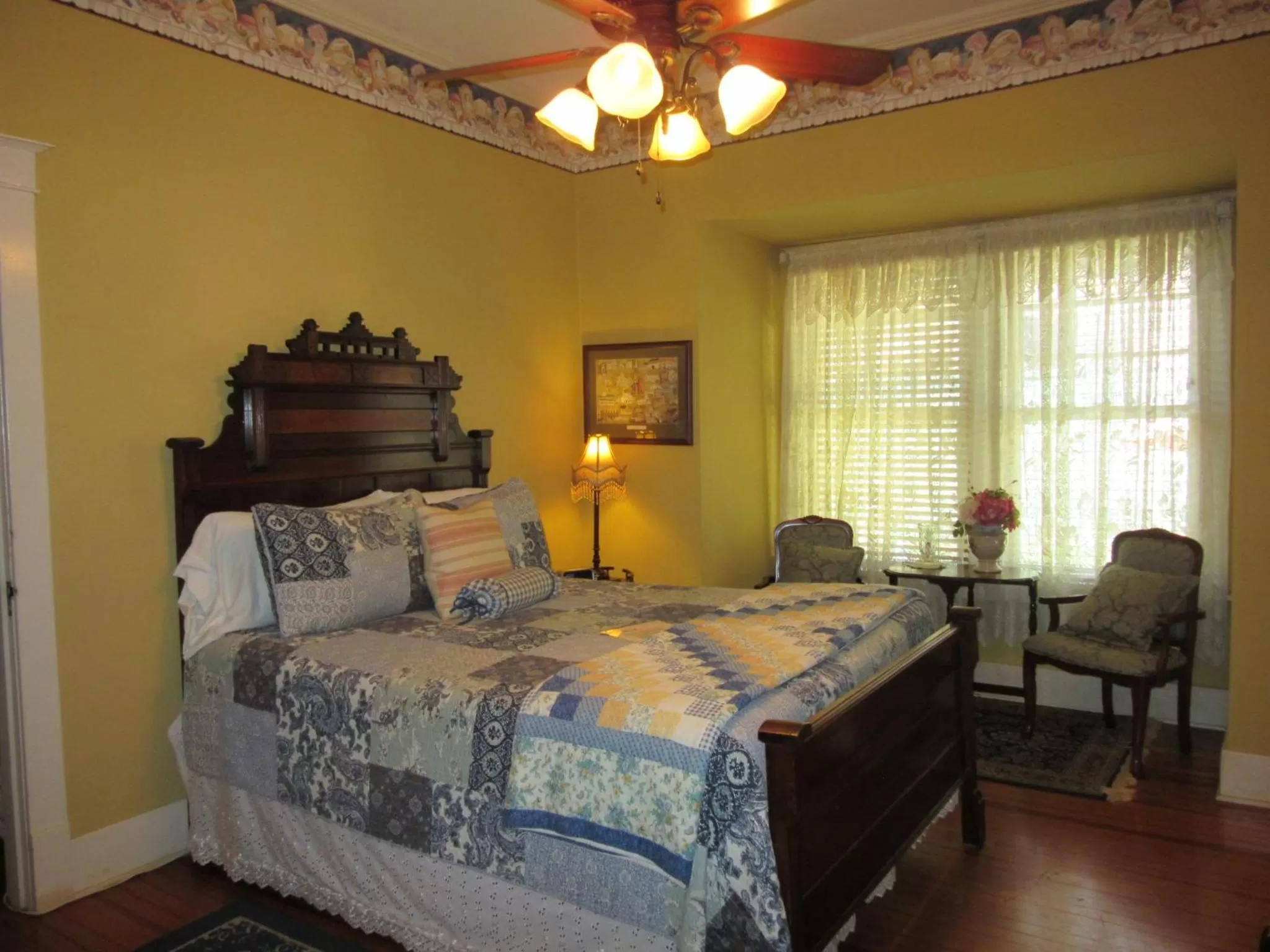 Bed in The Carriage House