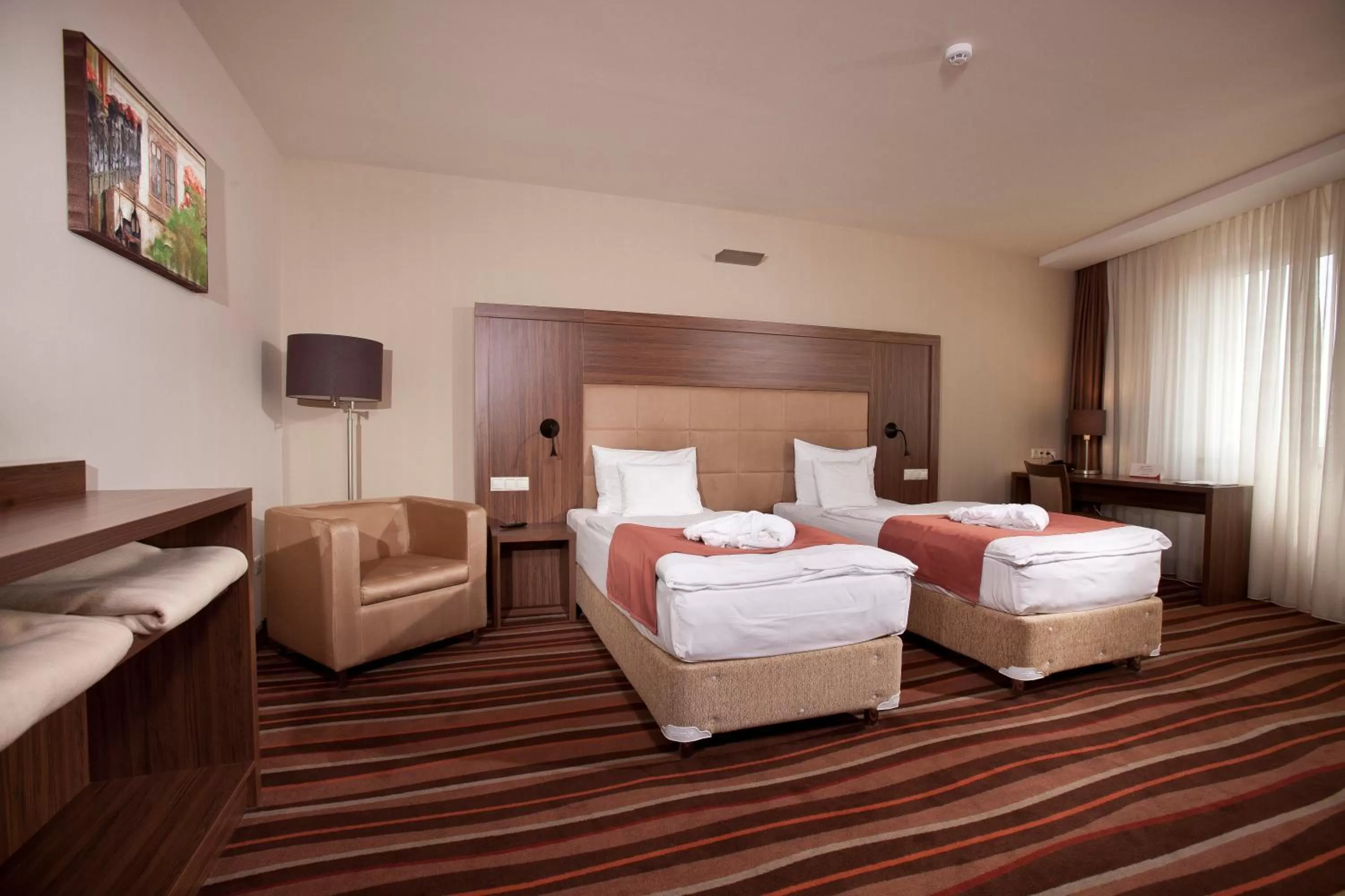 Bedroom, Bed in Hotel Makar Sport & Wellness