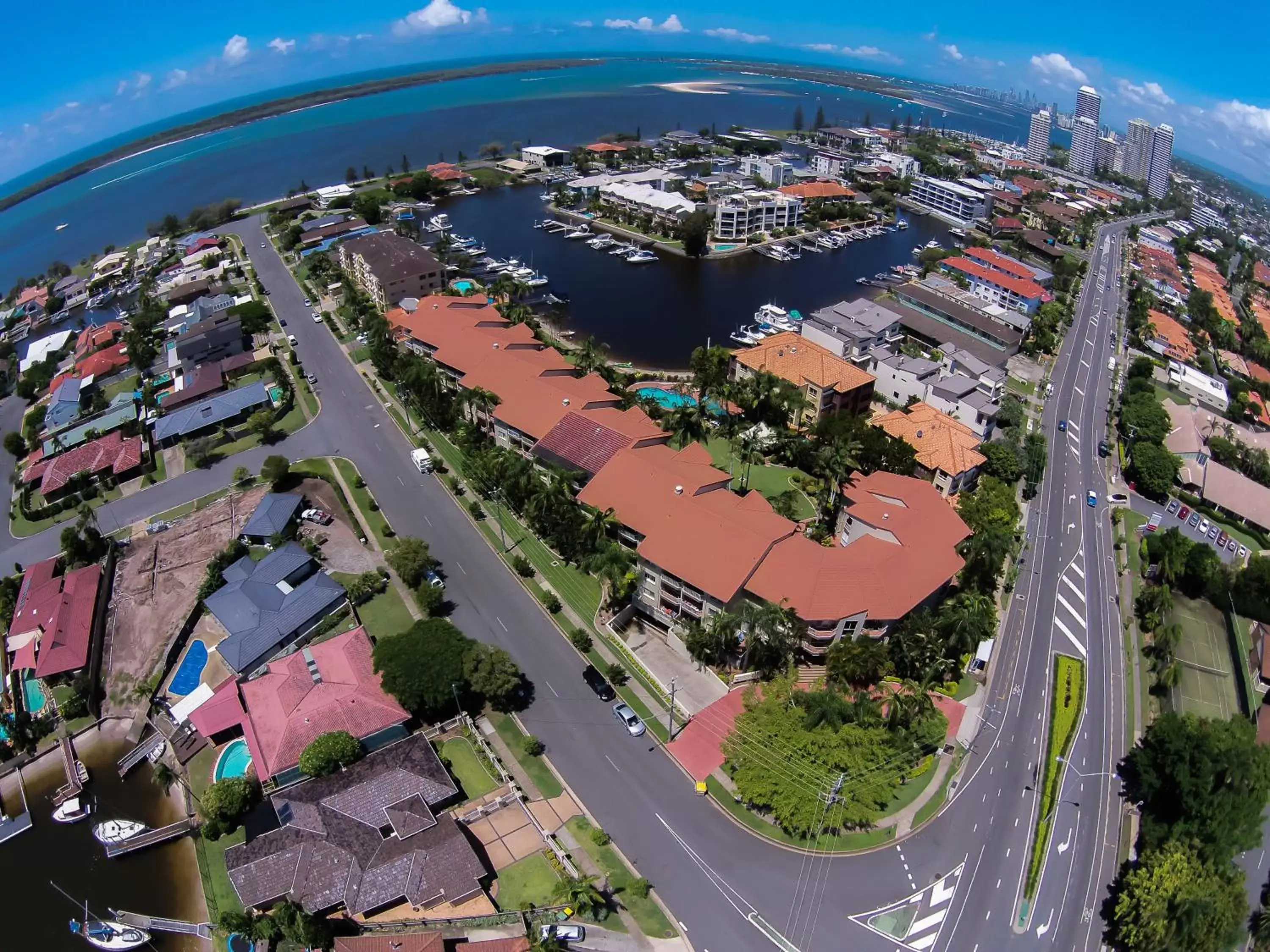 Day, Bird's-eye View in Bayview Waters Apartments