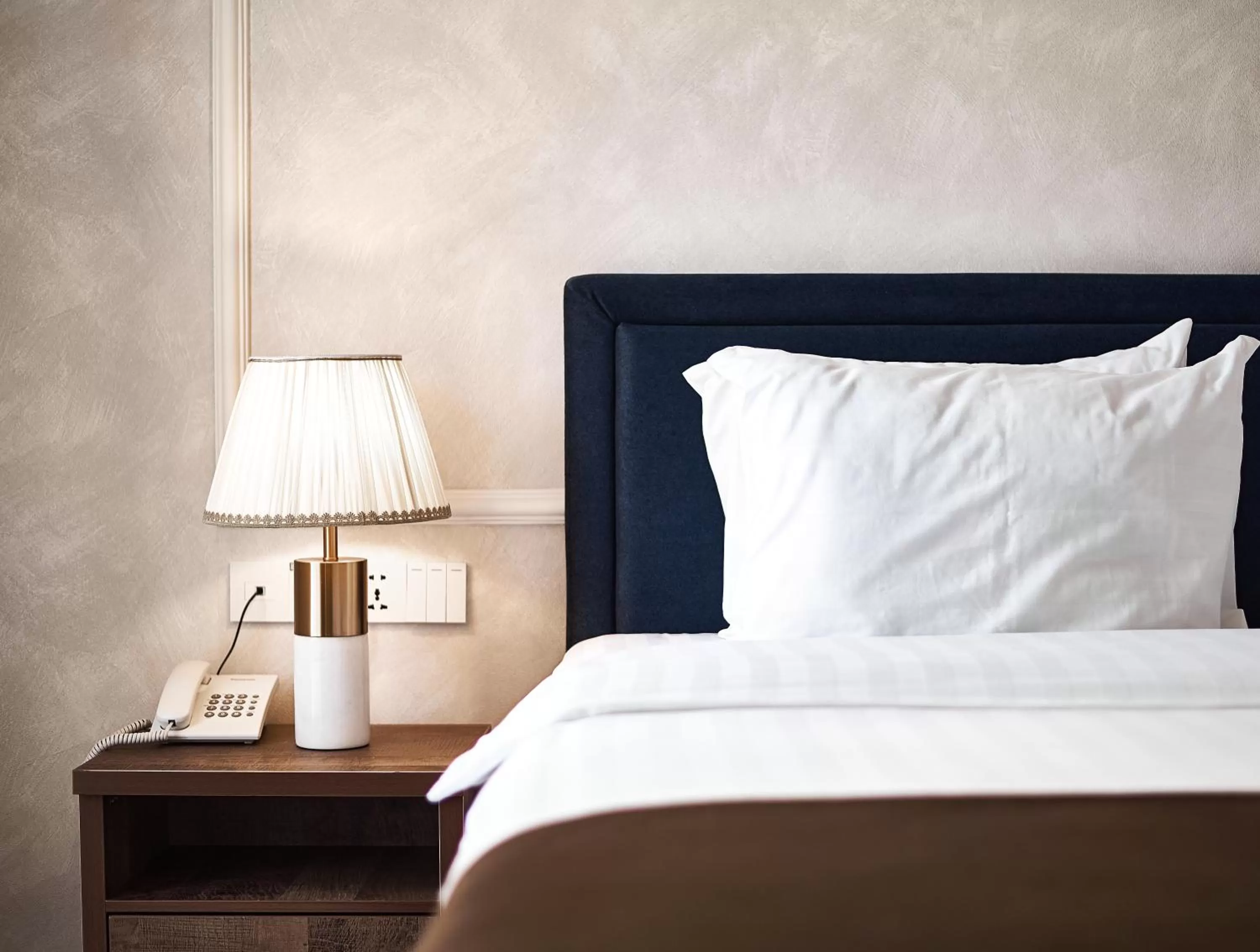 Bed in Garnet Hotel Tashkent