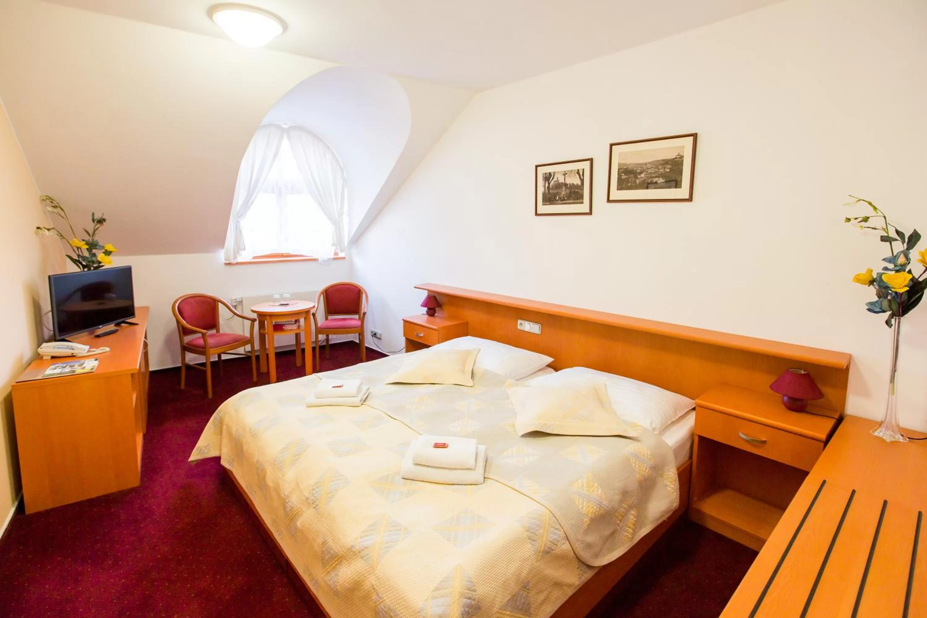 Photo of the whole room, Bed in Hotel U Beránka Náchod