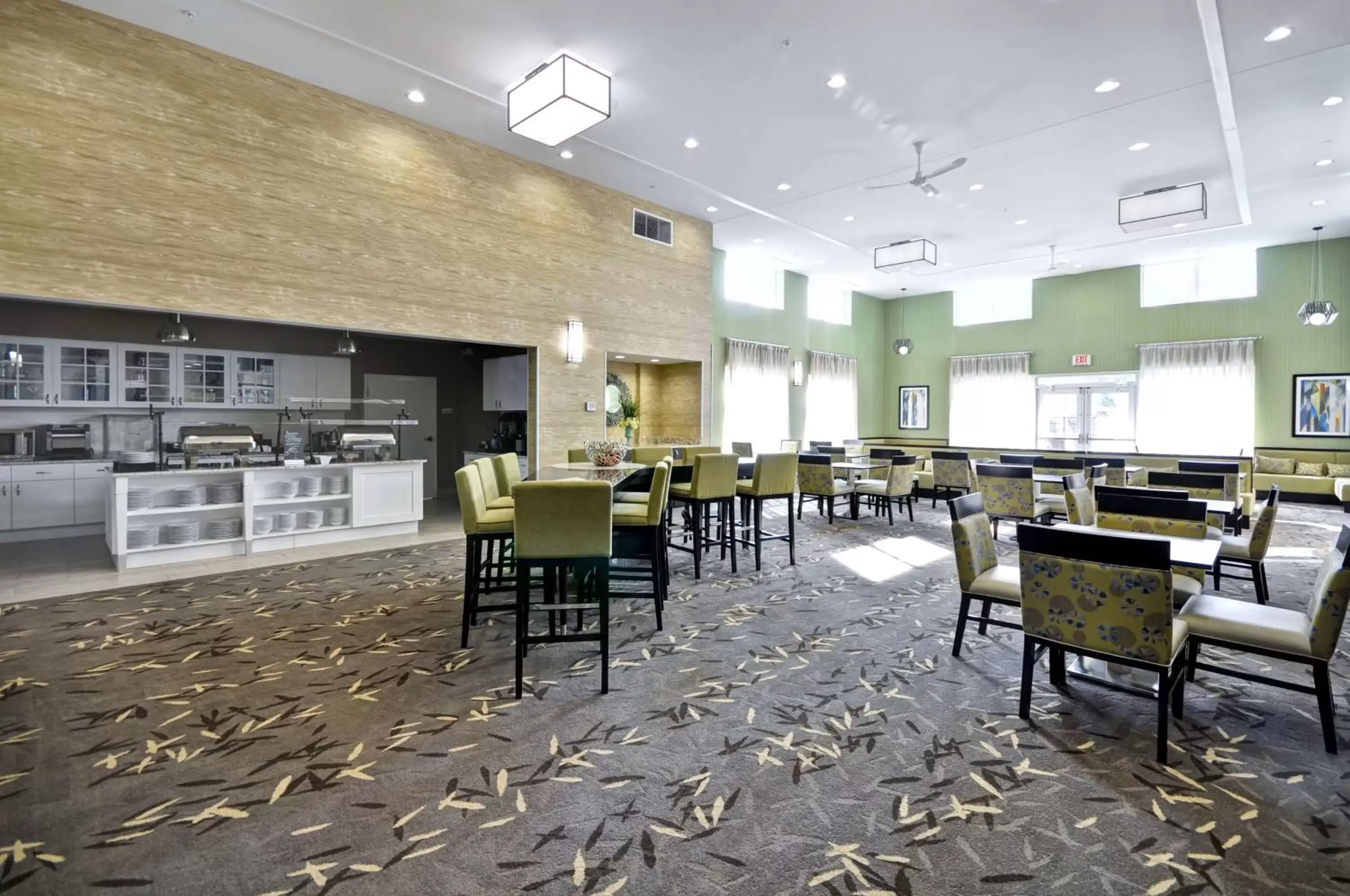 Dining area, Restaurant/Places to Eat in Homewood Suites By Hilton Augusta Gordon Highway