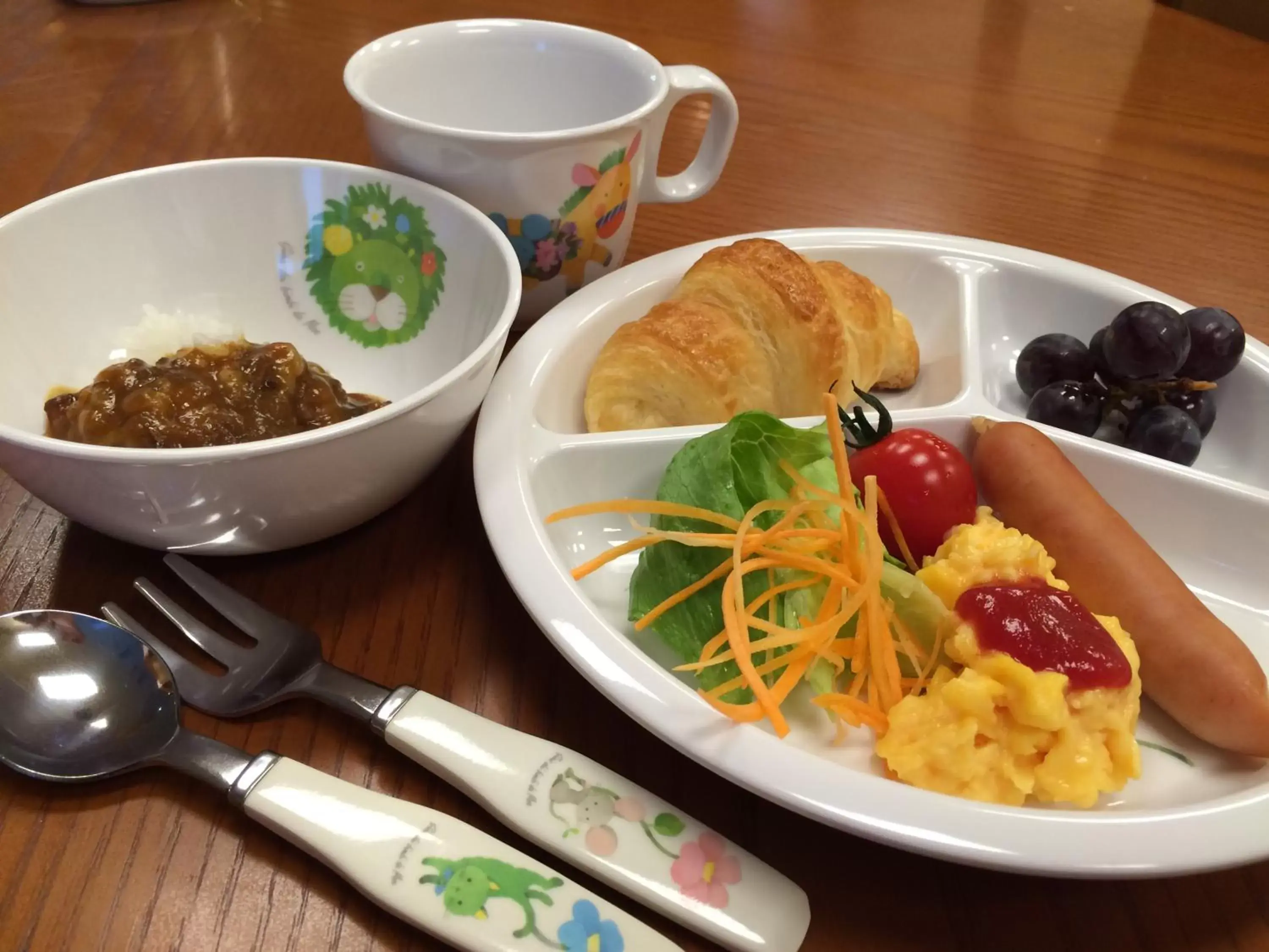 Buffet breakfast in Yamagata Kokusai Hotel