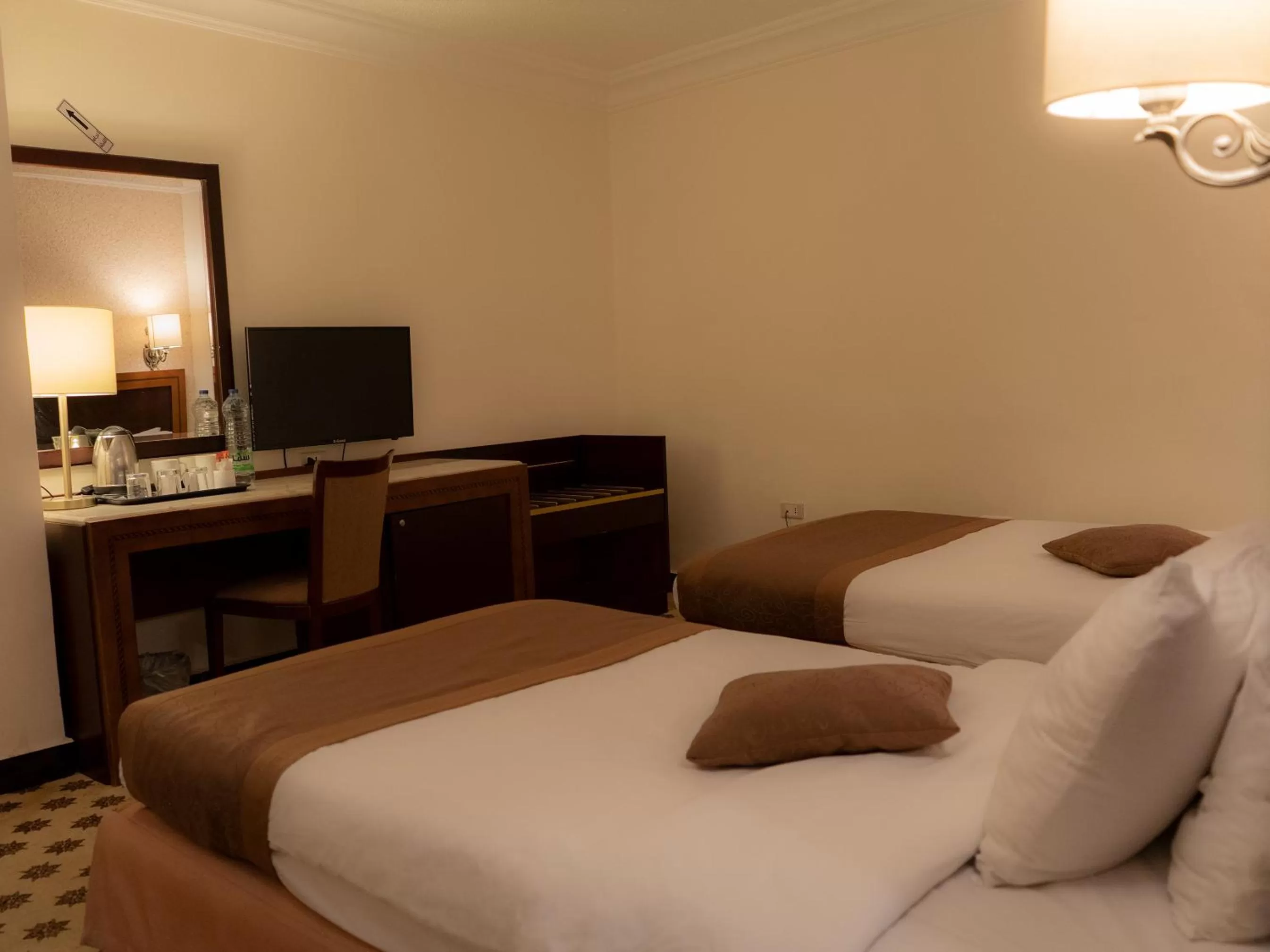 Photo of the whole room, Bed in Arena Space Hotel