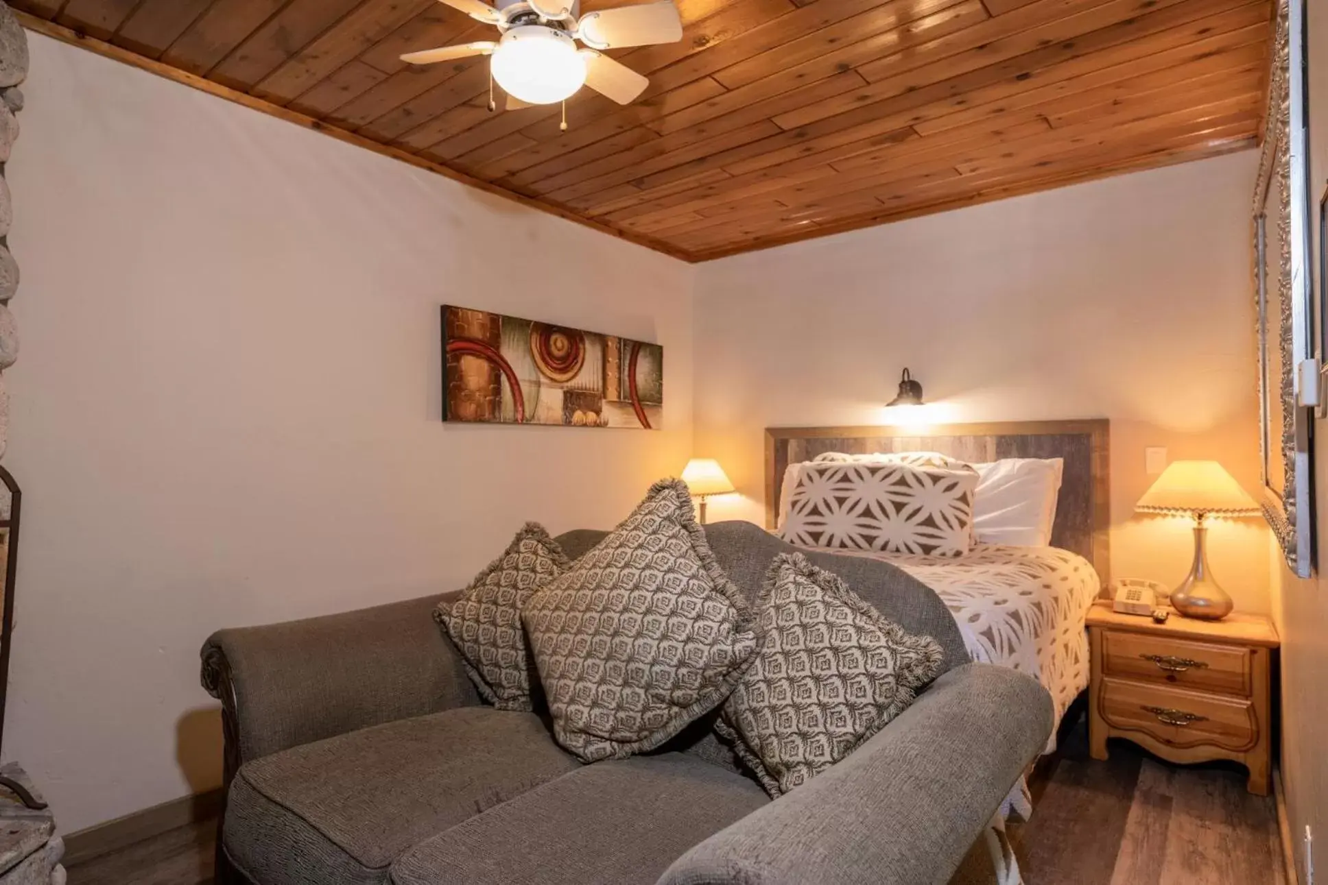 Seating Area in Black Forest Lodge