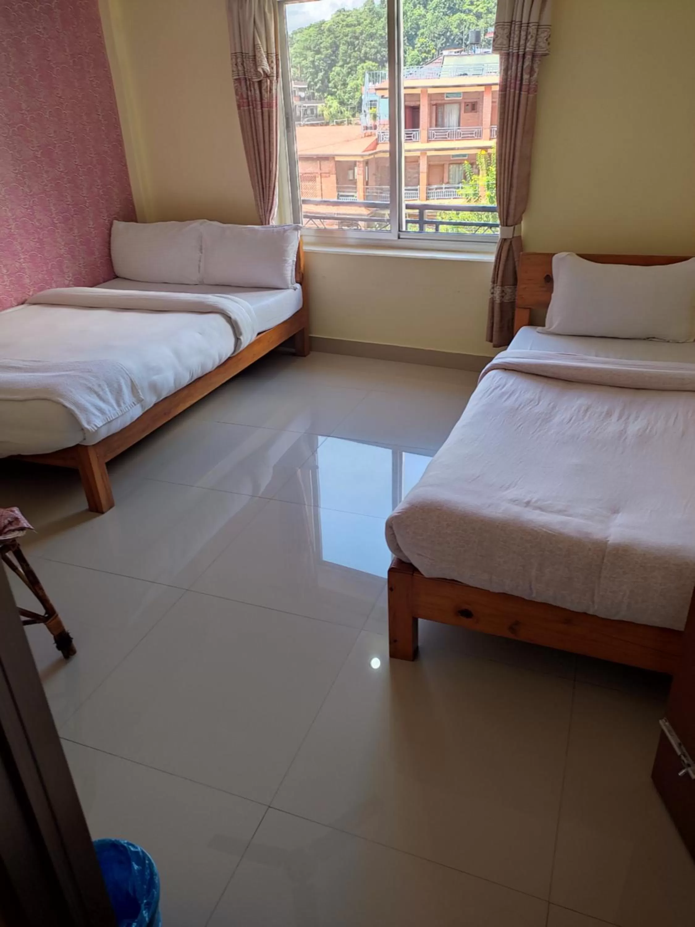 Bed in Hotel Green Hill View