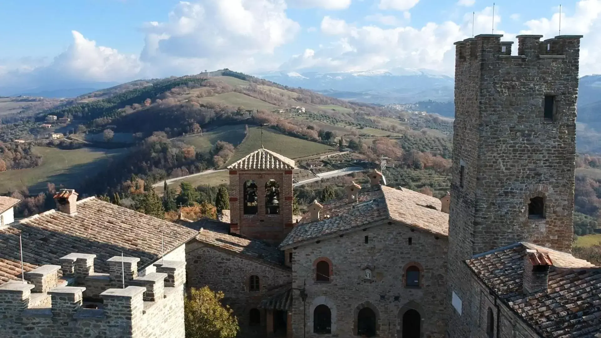Mountain view, Bird's-eye View in Castello Di Giomici