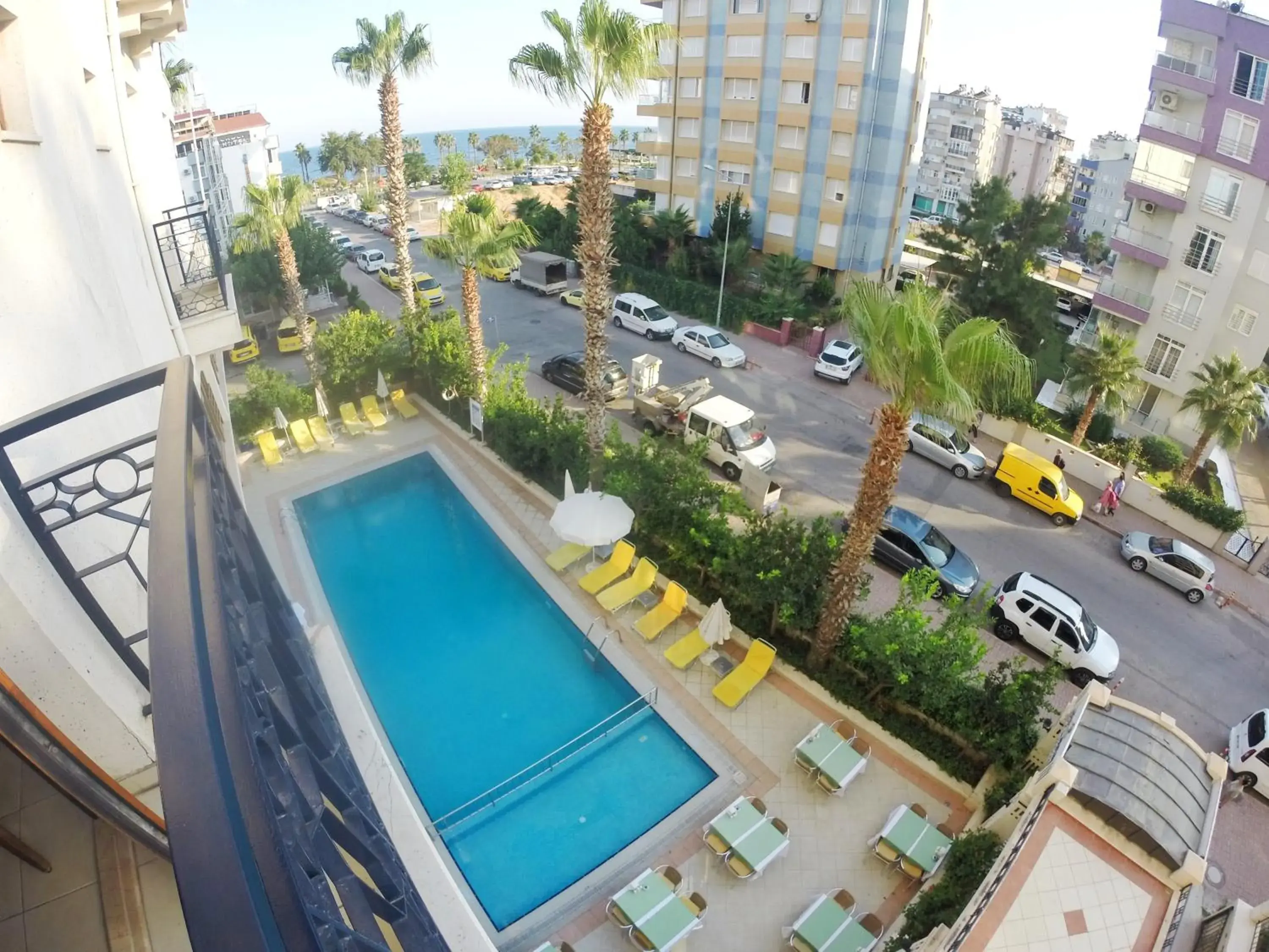 Pool View in Hotel Royal Hill