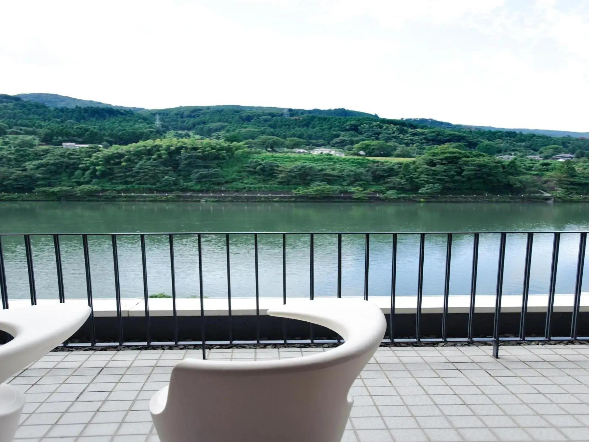 Balcony/Terrace in River Retreat Garaku