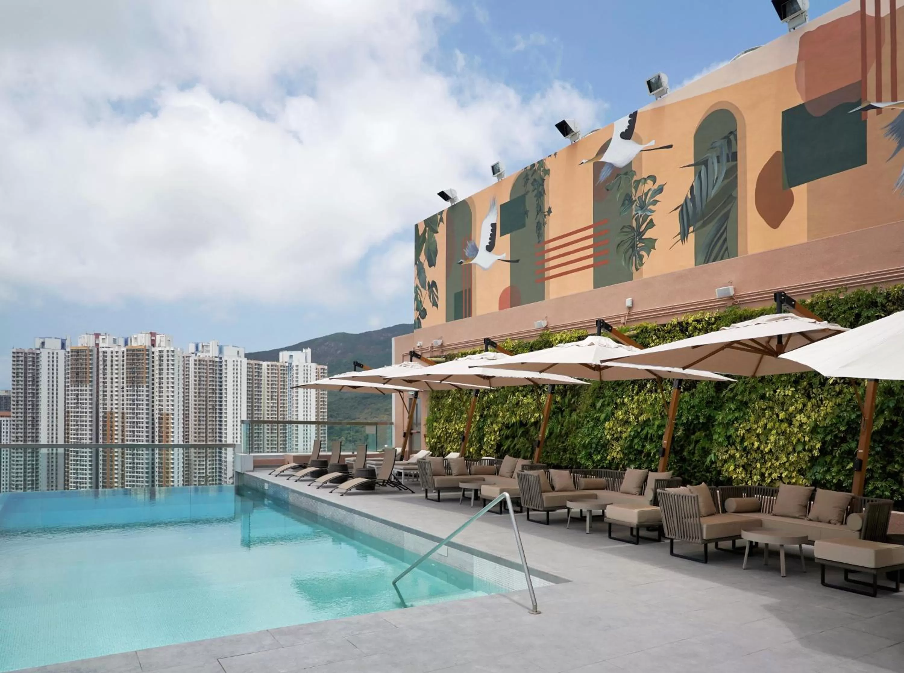 Swimming pool in the Arca