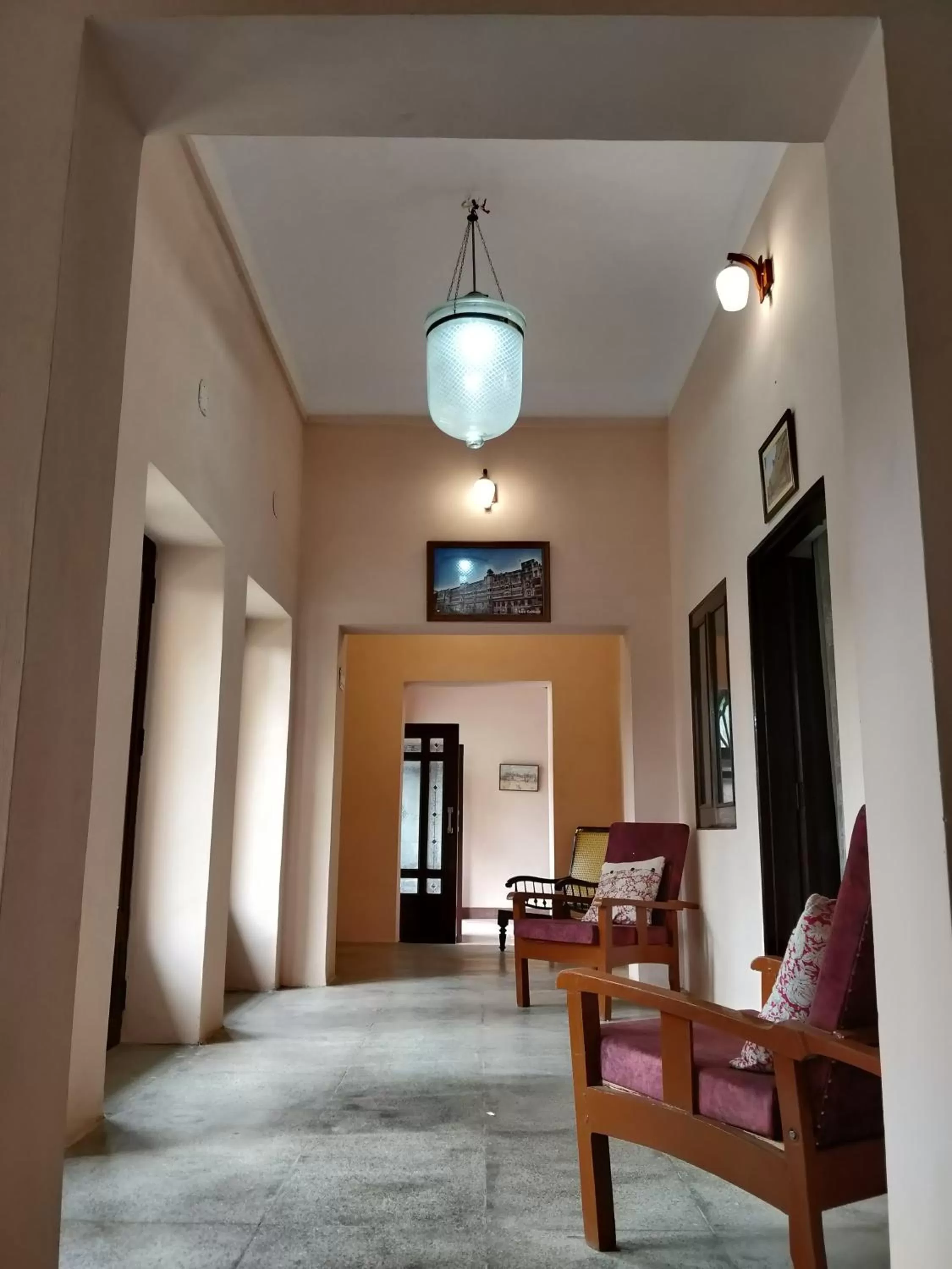 Seating area, Dining Area in Sankhu Niwas