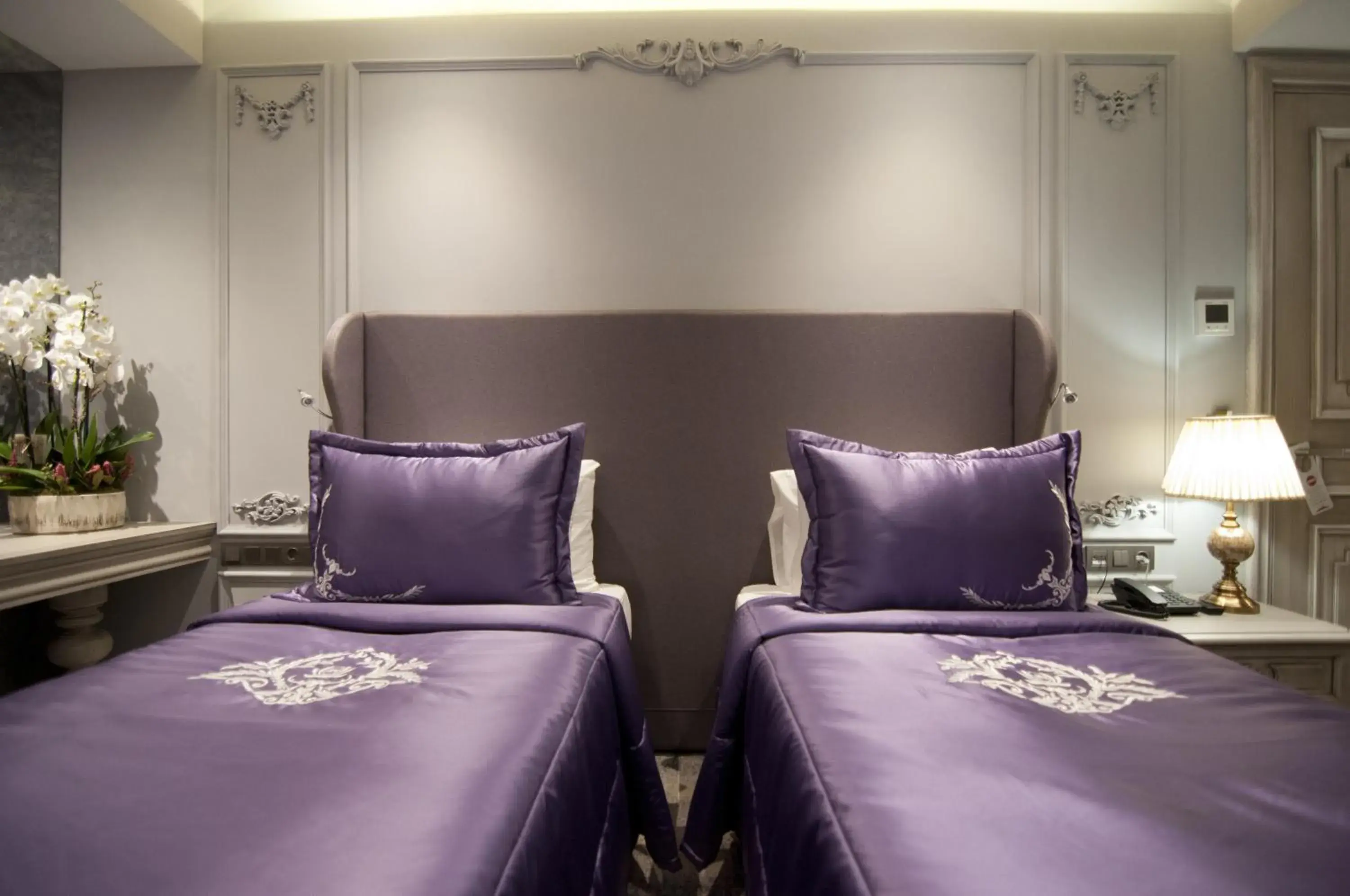 Bed in TK Taxim Bosphorus Hotel