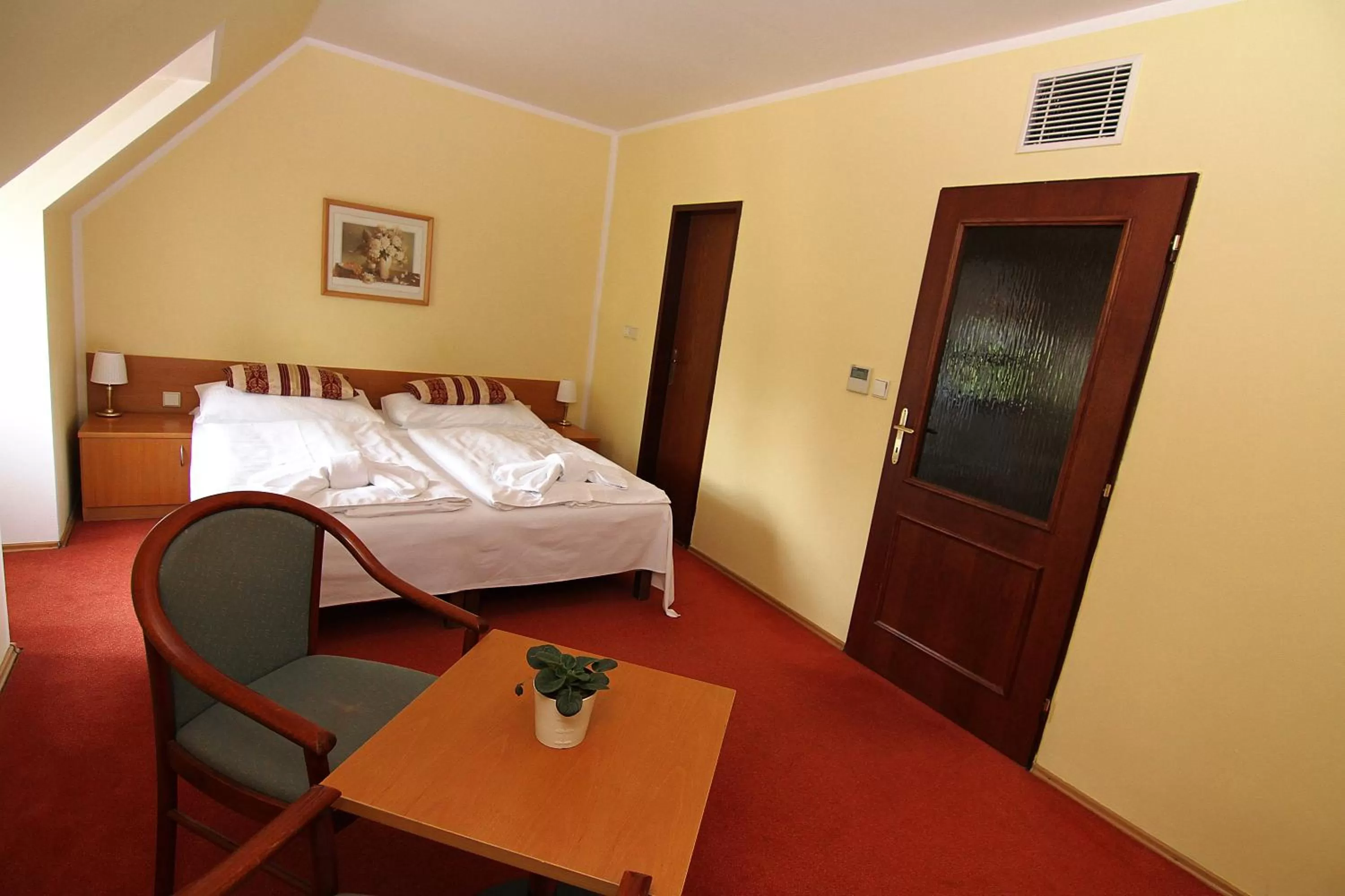 Photo of the whole room, Bed in Zámek Havířov