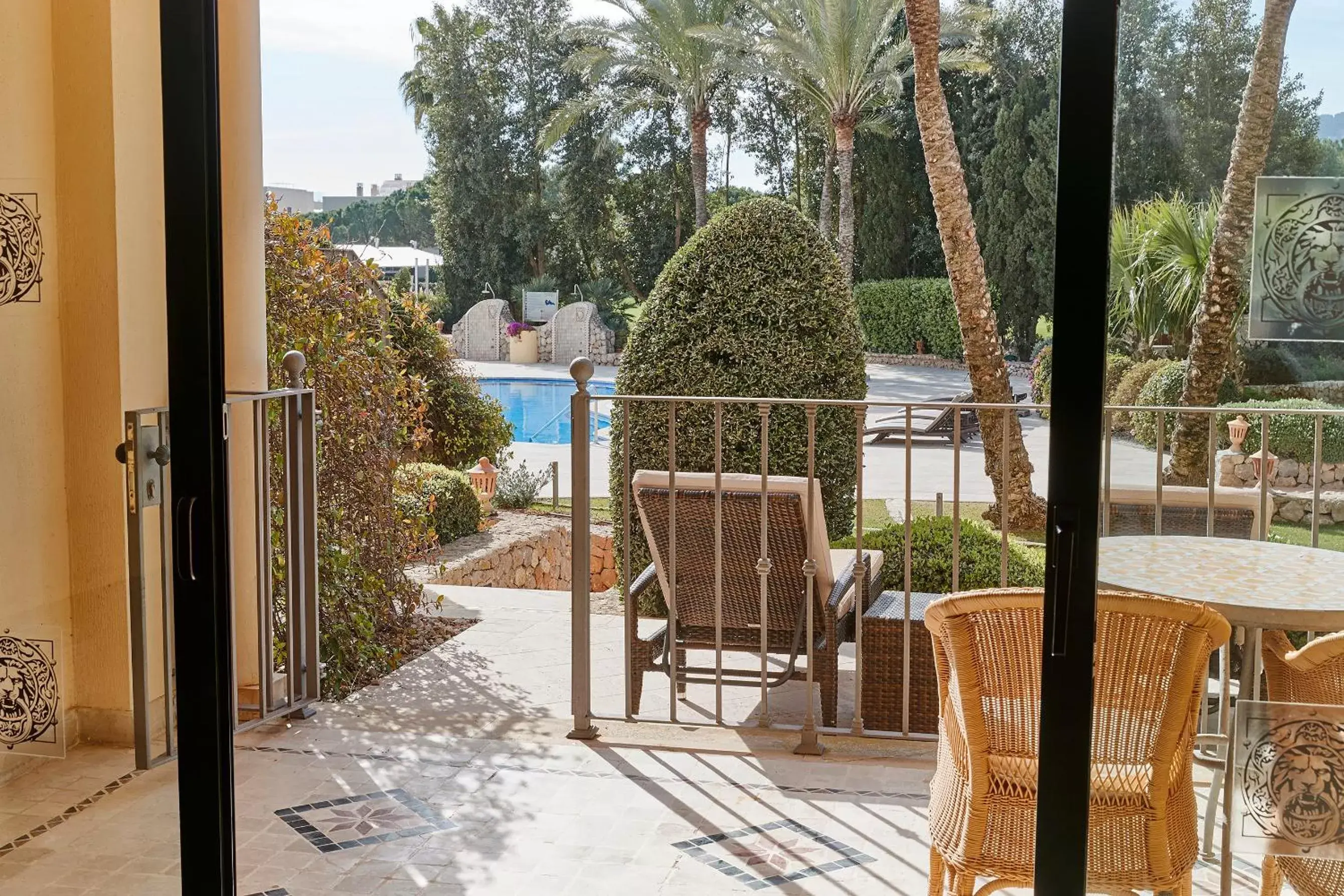 Garden view in Steigenberger Hotel and Resort Camp de Mar