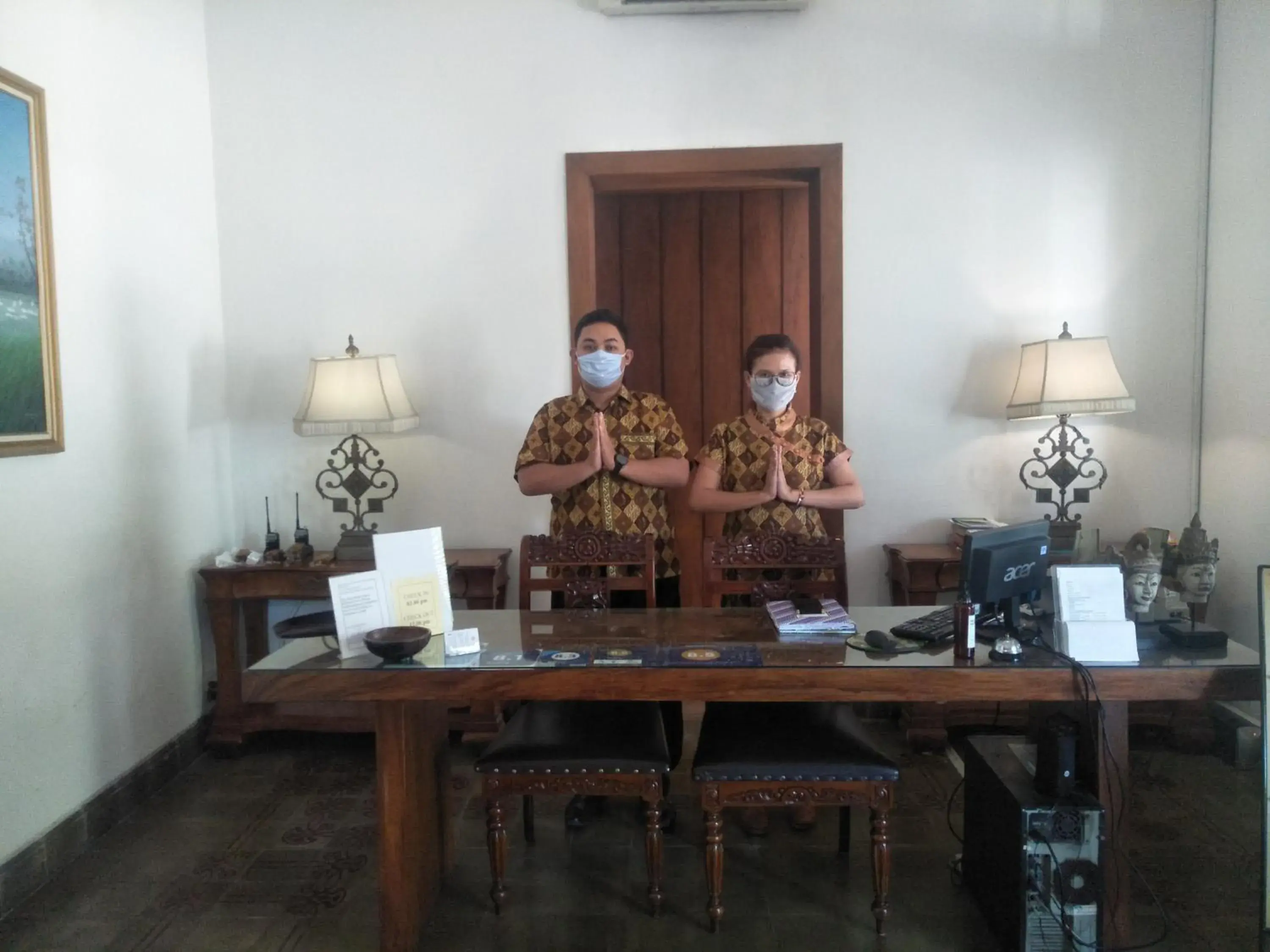 Staff in Hotel Graha Kinasih Kotabaru