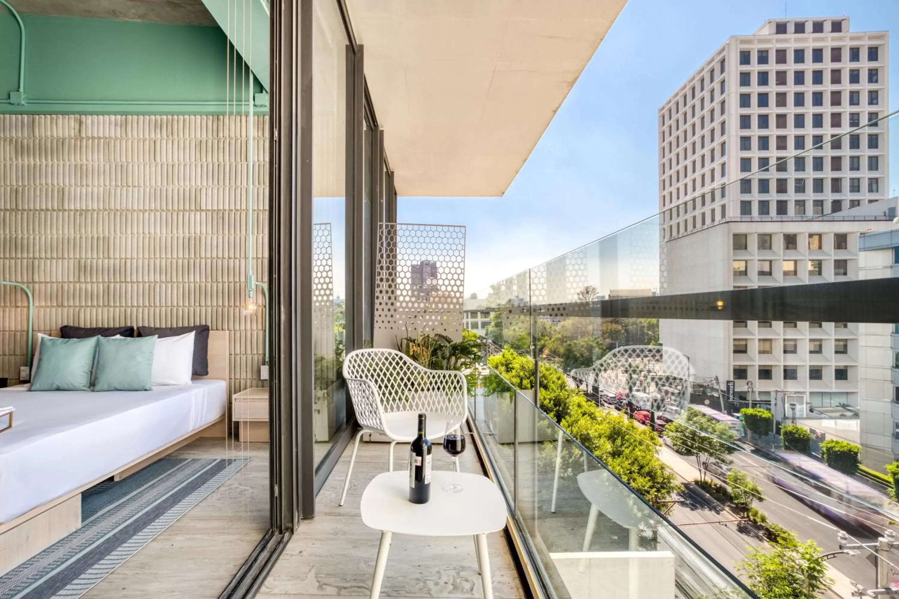 Balcony/Terrace in UTOPIC Polanco by ULIV